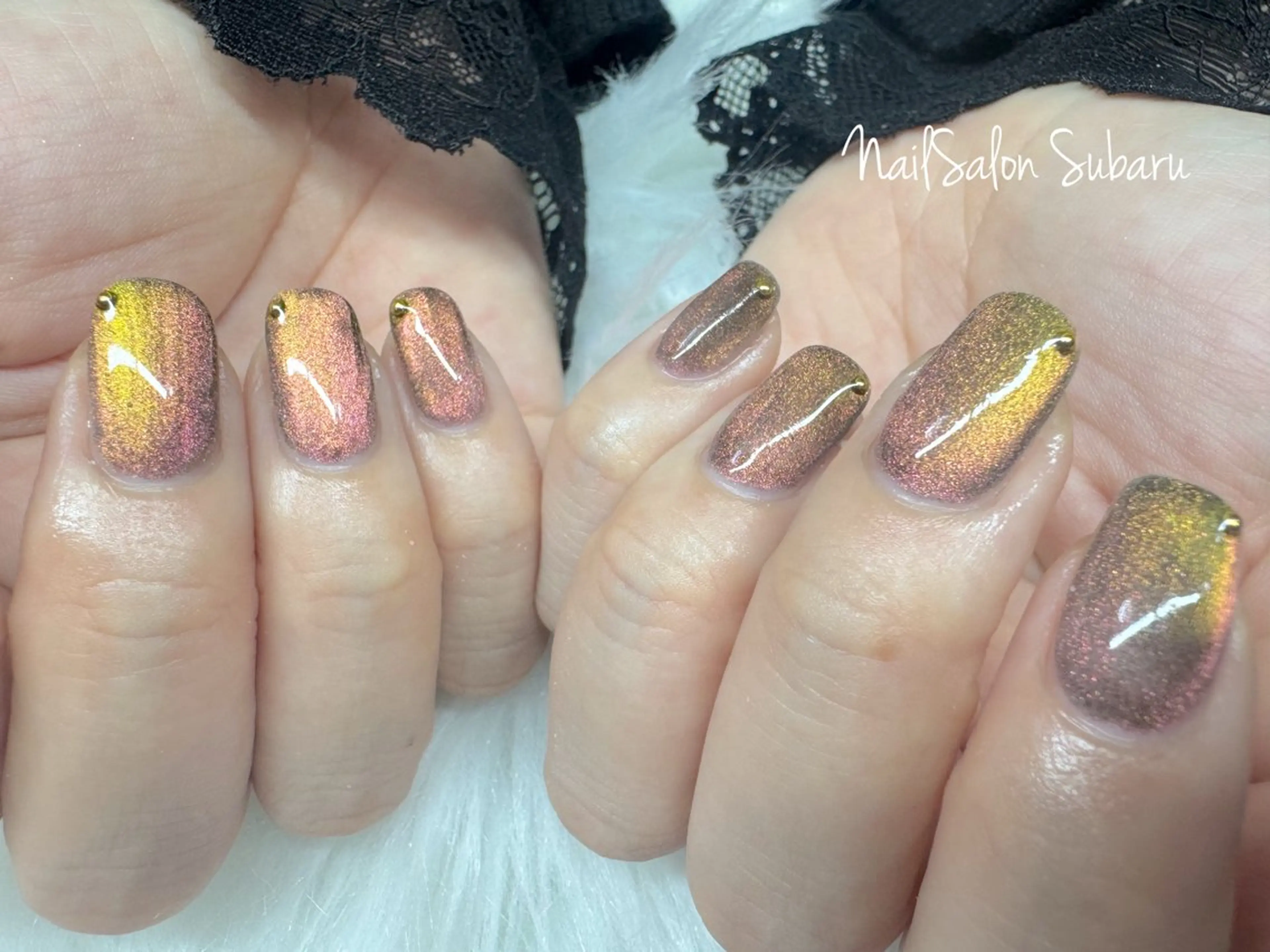 ネイル ストーンネイル ハンドネイル Nail Salon Subaru所属・Nail Salon Subaruのネイルデザイン