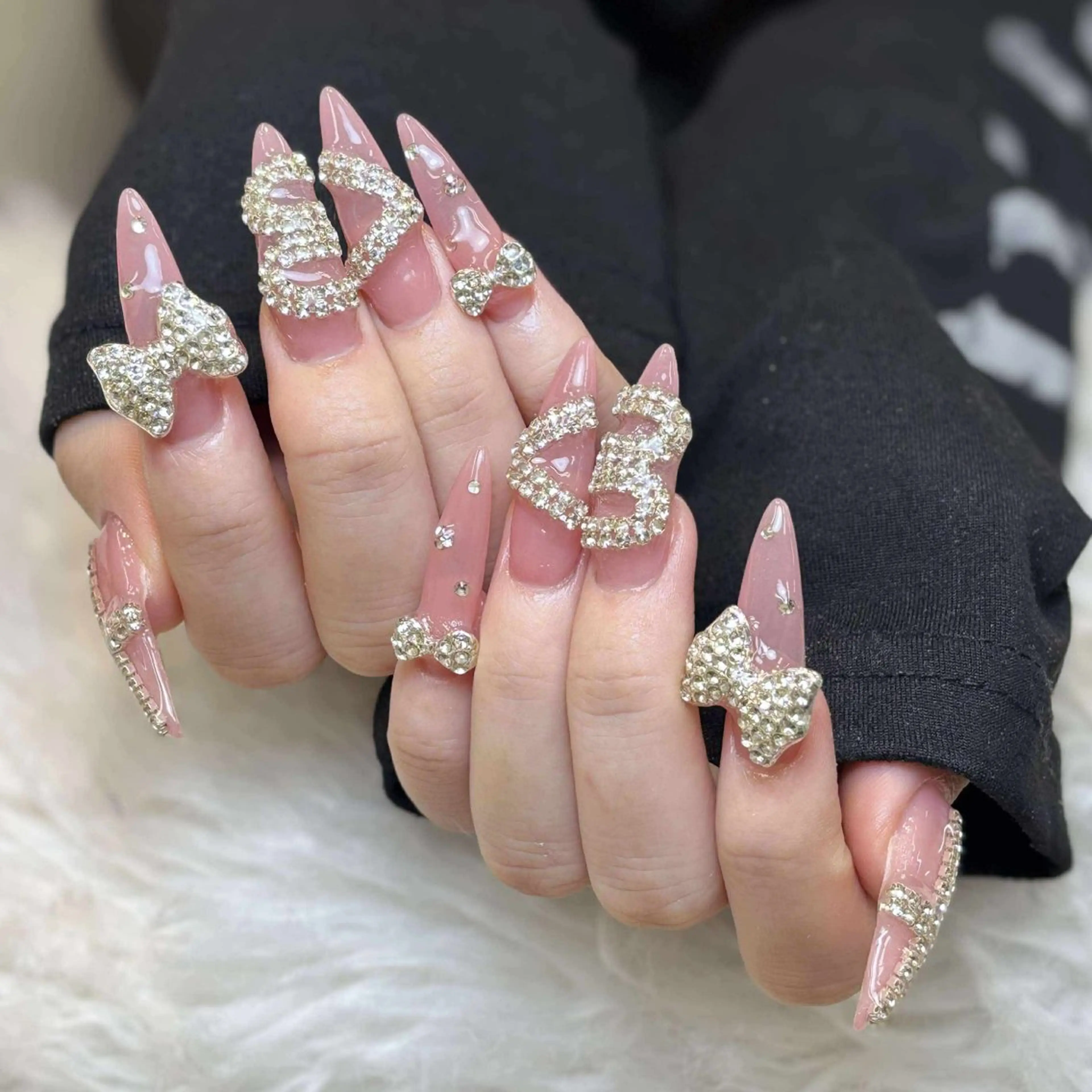 ネイル アートネイル 成人式 ジェルネイル ニュアンスネイル 夏ネイル ハンドネイル Jenn Nail Salonのネイルデザイン