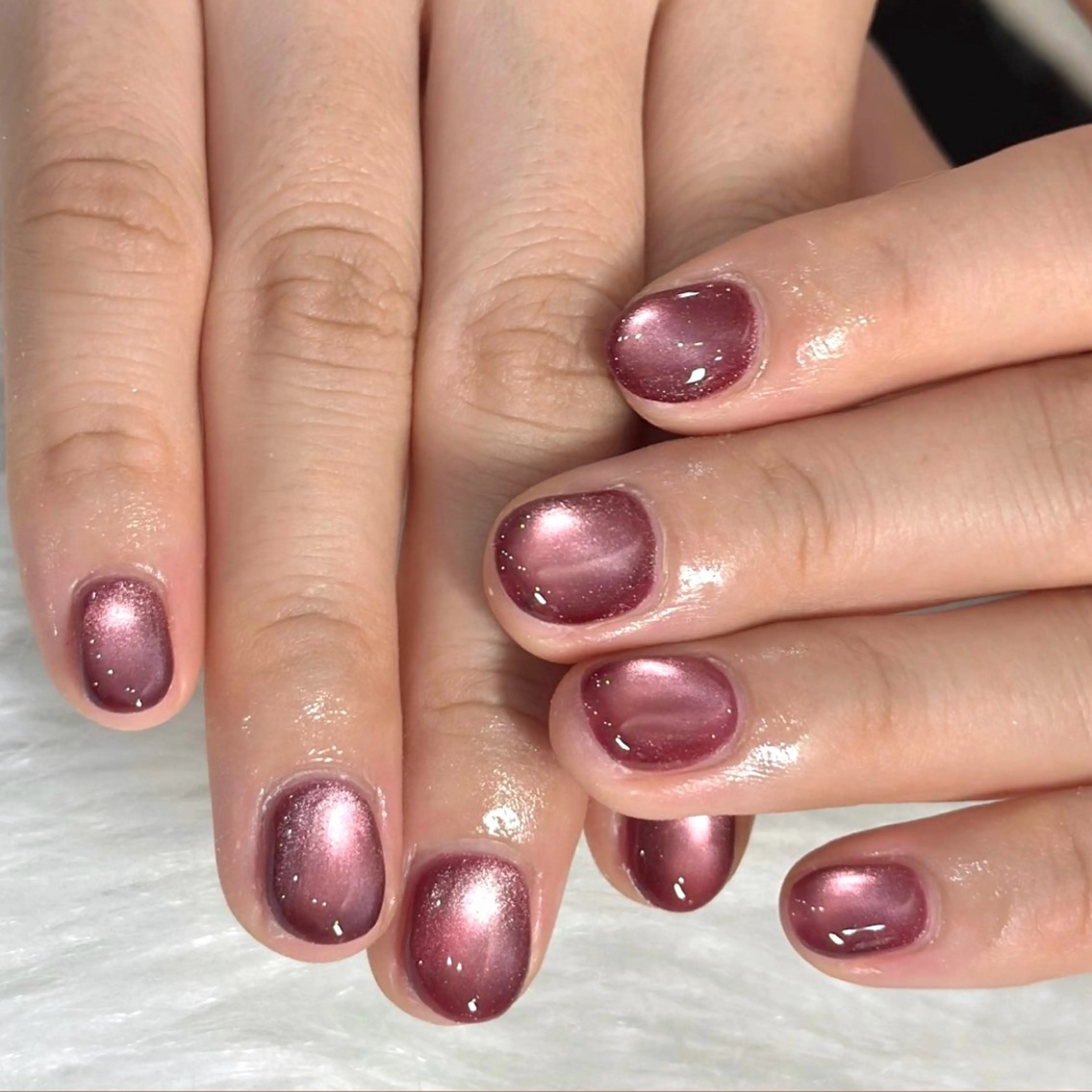 ネイル フットネイル マグネットネイル ビー玉ネイル LAVISH manaのネイルデザイン