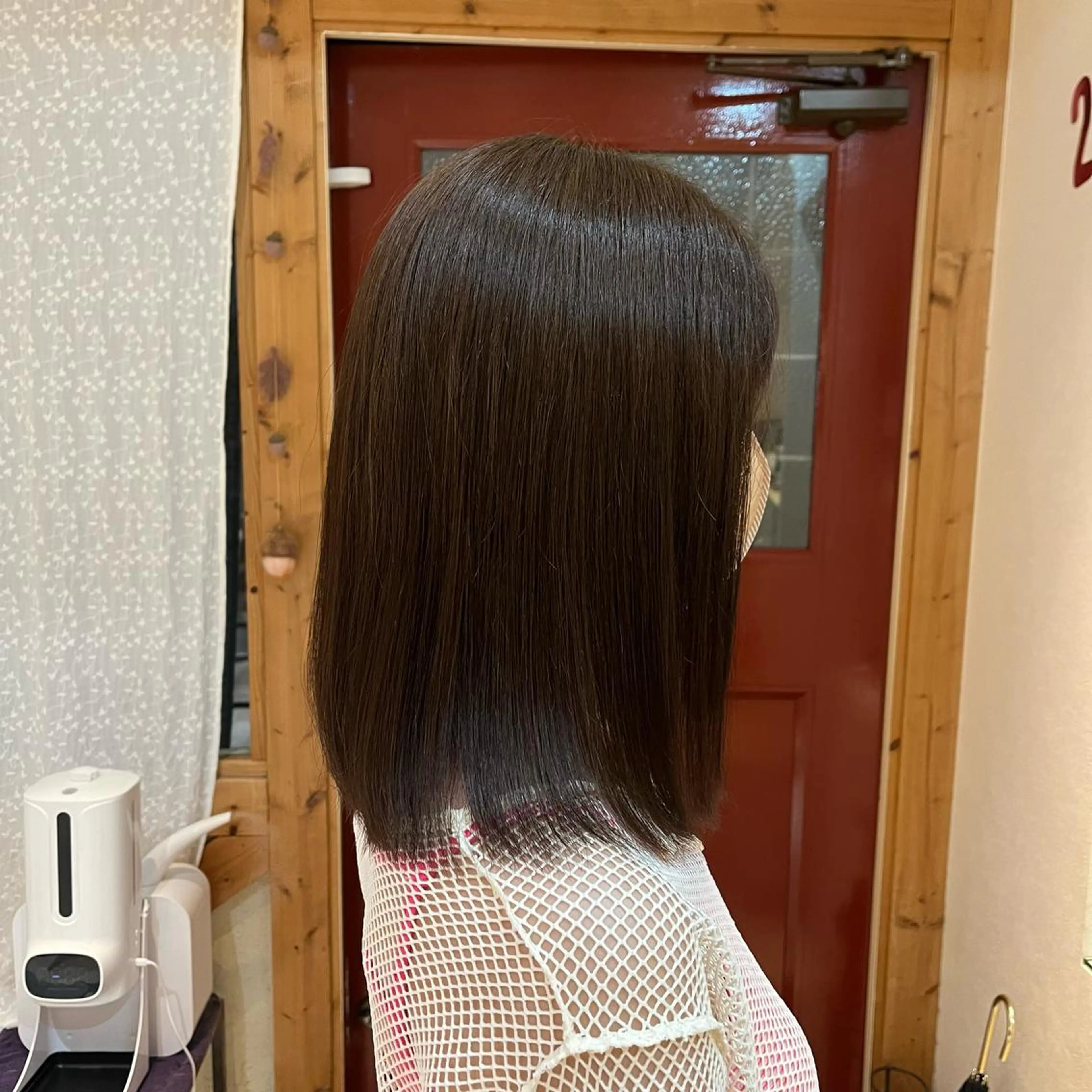 ミディアム 組藤 沙奈のヘアスタイル