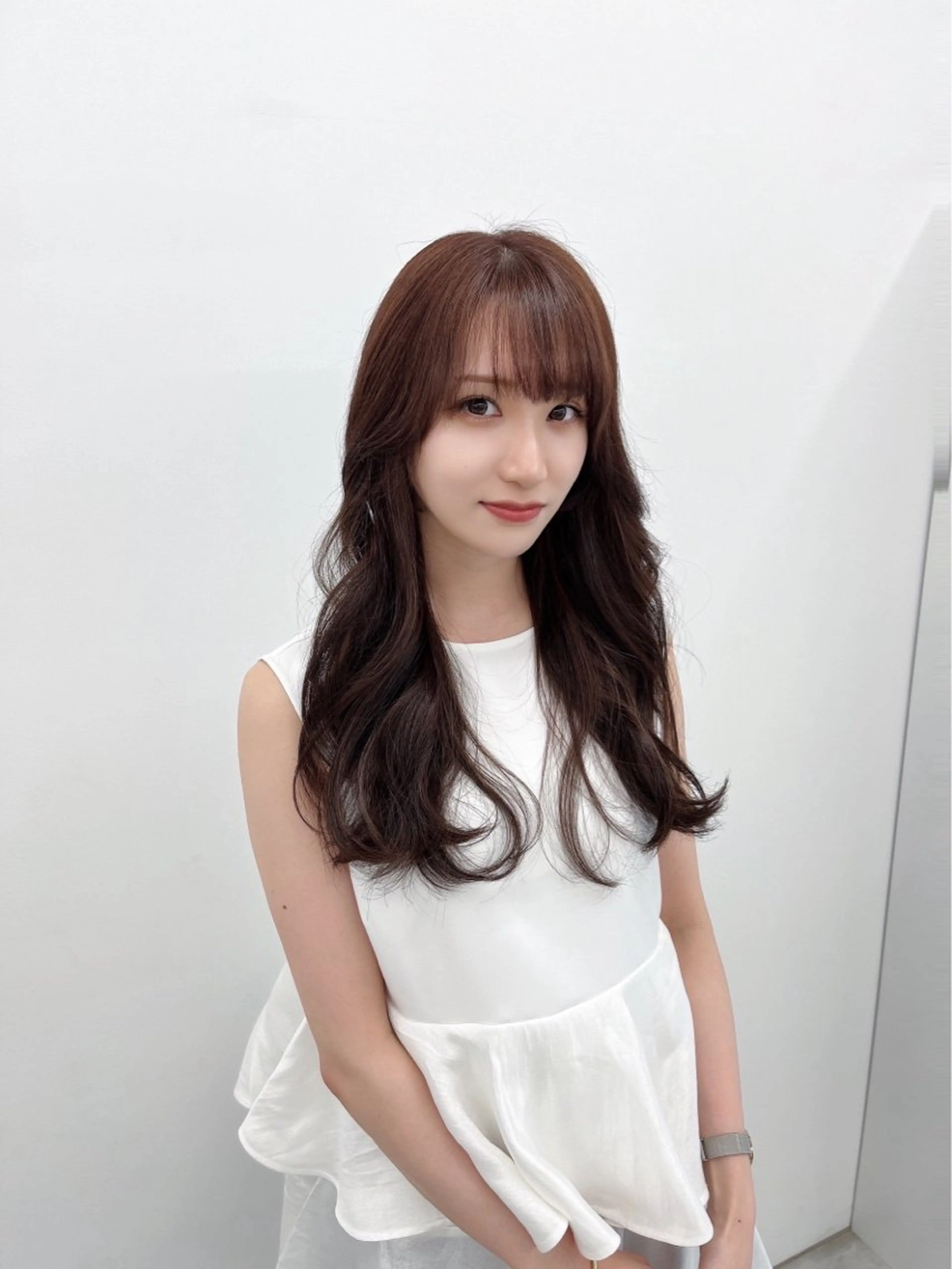 セミロング カラー ヘアアレンジ カット ヘアカラー トリートメント 【代表】 たき〜のヘアスタイル