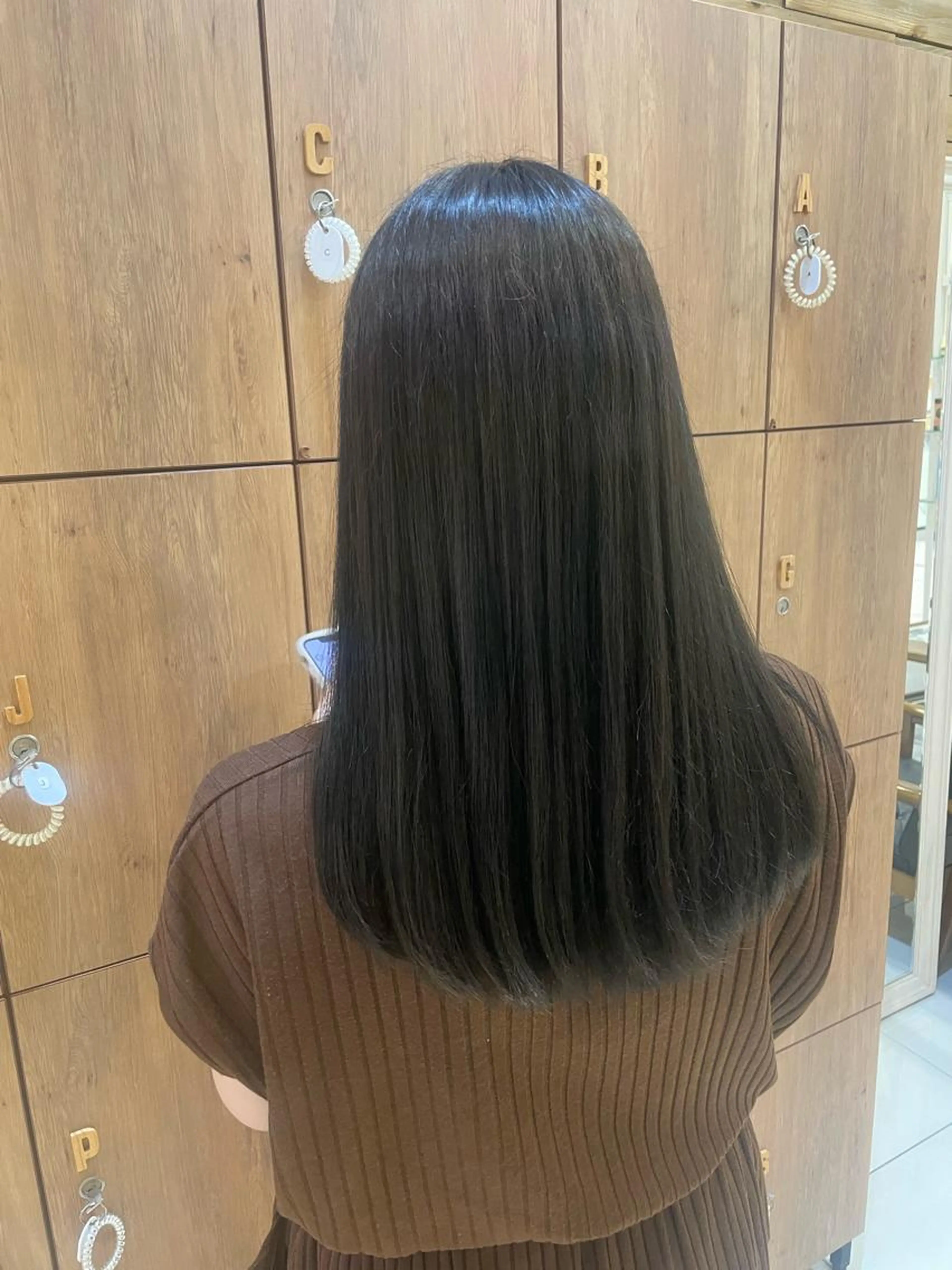 透明感カラー🩵の写真