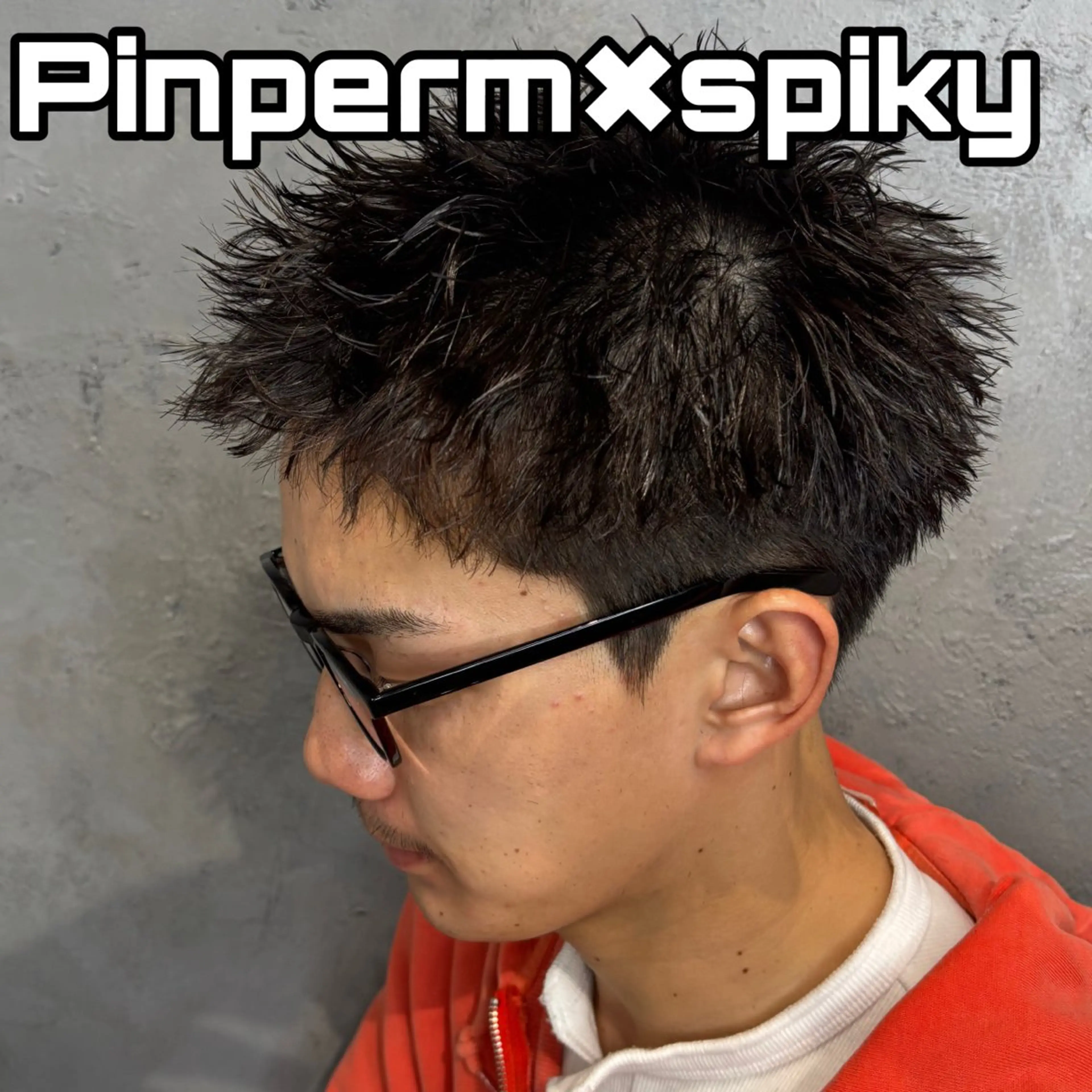 ショート パーマ メンズ メンズパーマ スパイキーショート ショートヘア Aguhair dolce所属・すぐ予約可能⭕️ さかもとゆうきのヘアスタイル