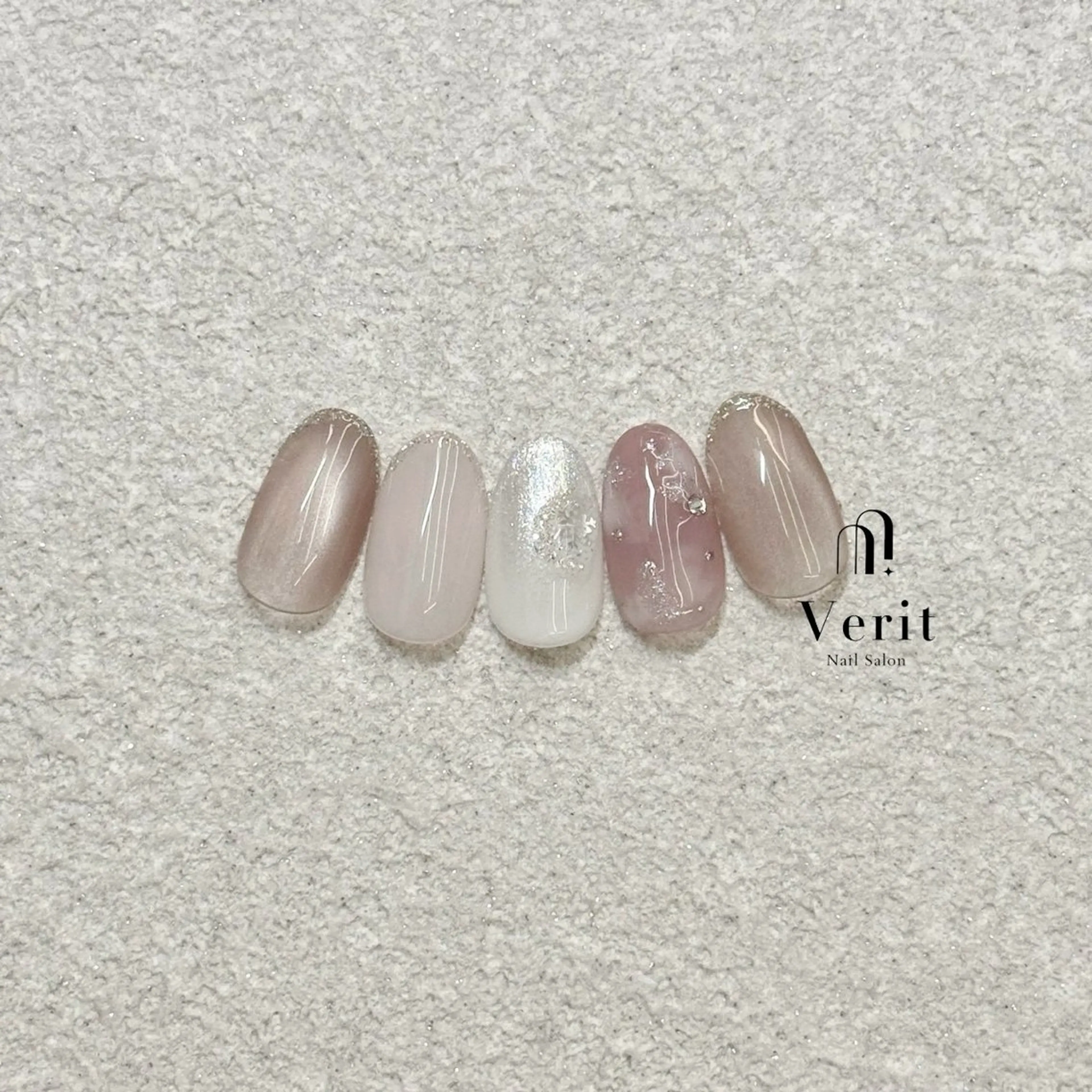 ネイル アートネイル シンプルネイル Kurumi (Verit大森店)のネイルデザイン