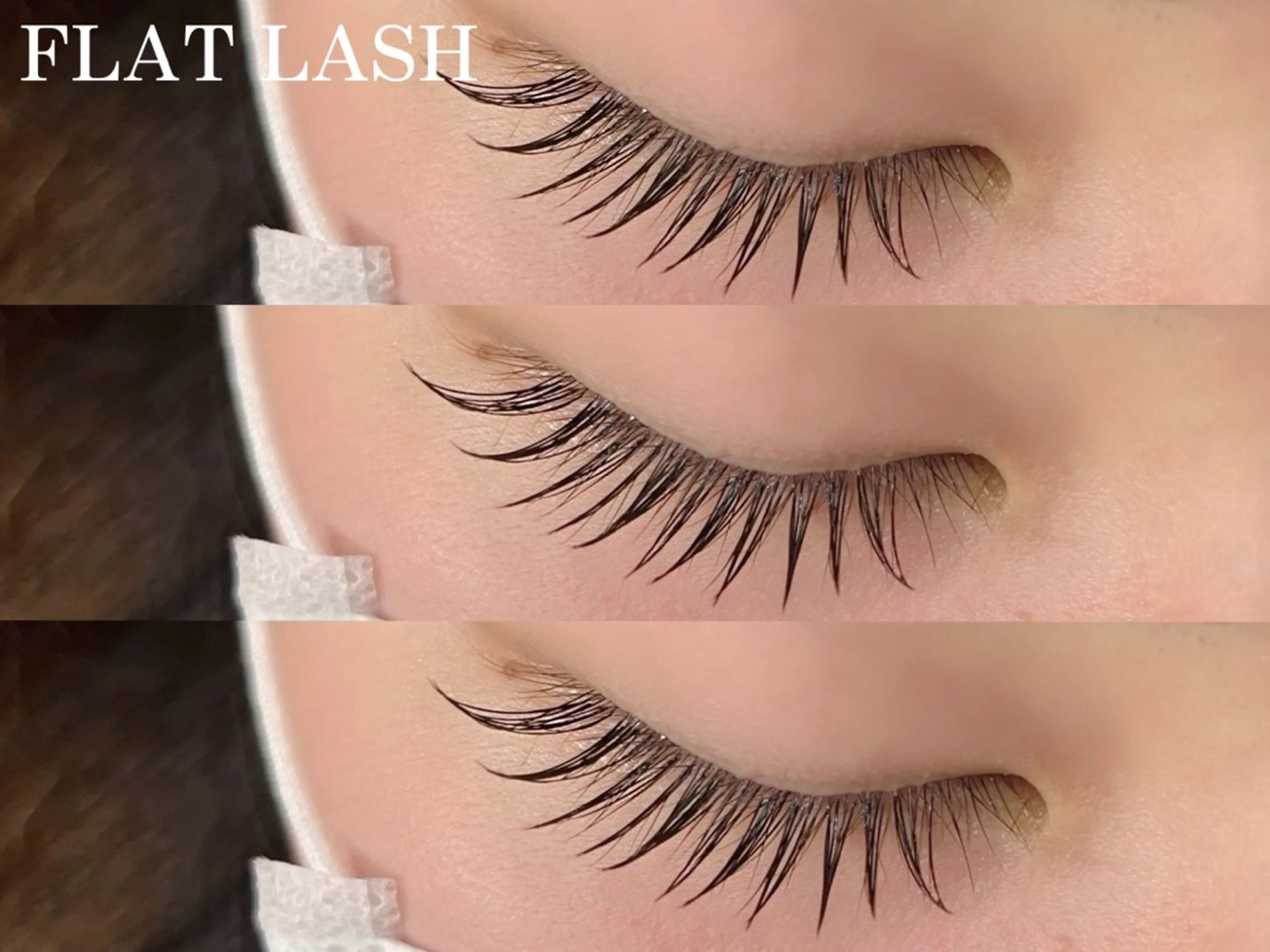 マツエク・マツパ フラットラッシュ Trinity staffのネイルデザイン