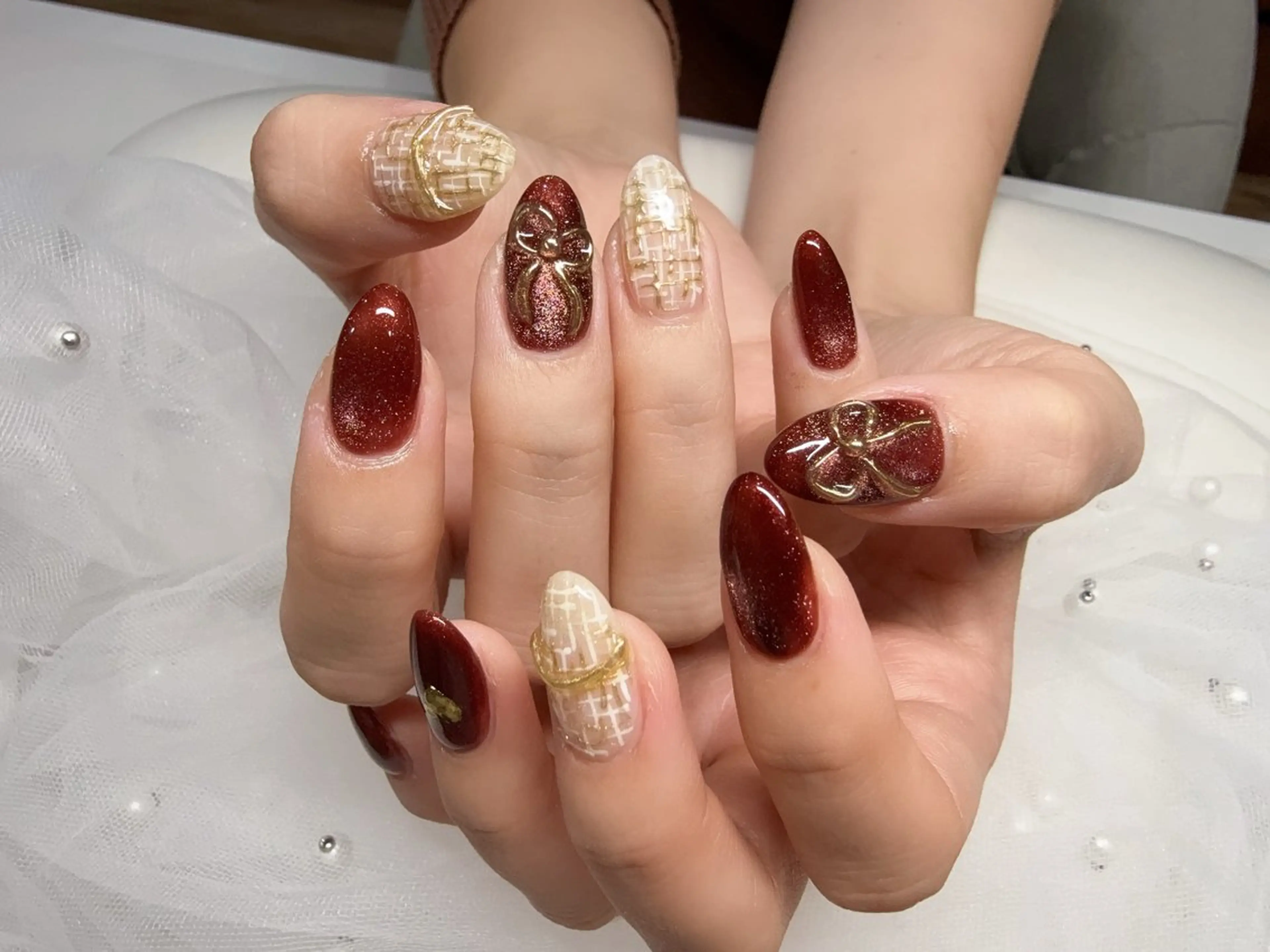 ネイル ハンドネイル Fairyフェアリーネイルサロン所属・シズ セキのネイルデザイン