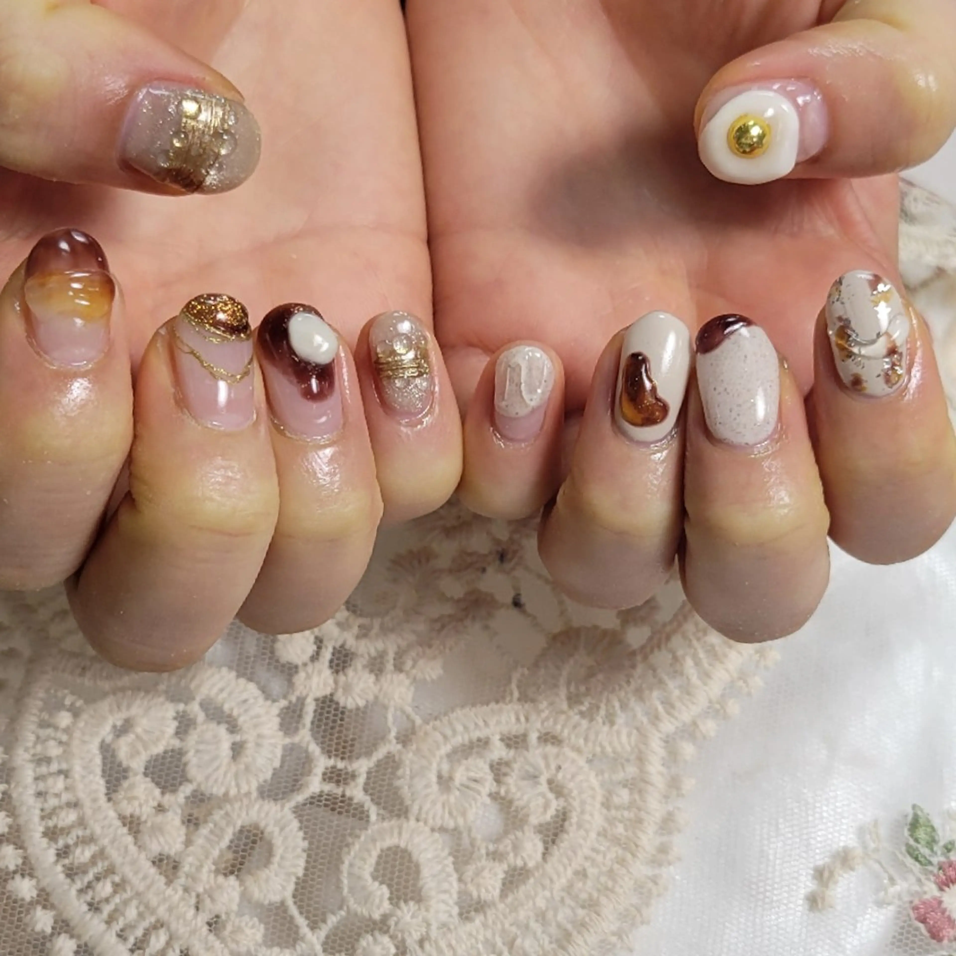 ネイル ハンドネイル ネイルサロンほっこり kanaのネイルデザイン