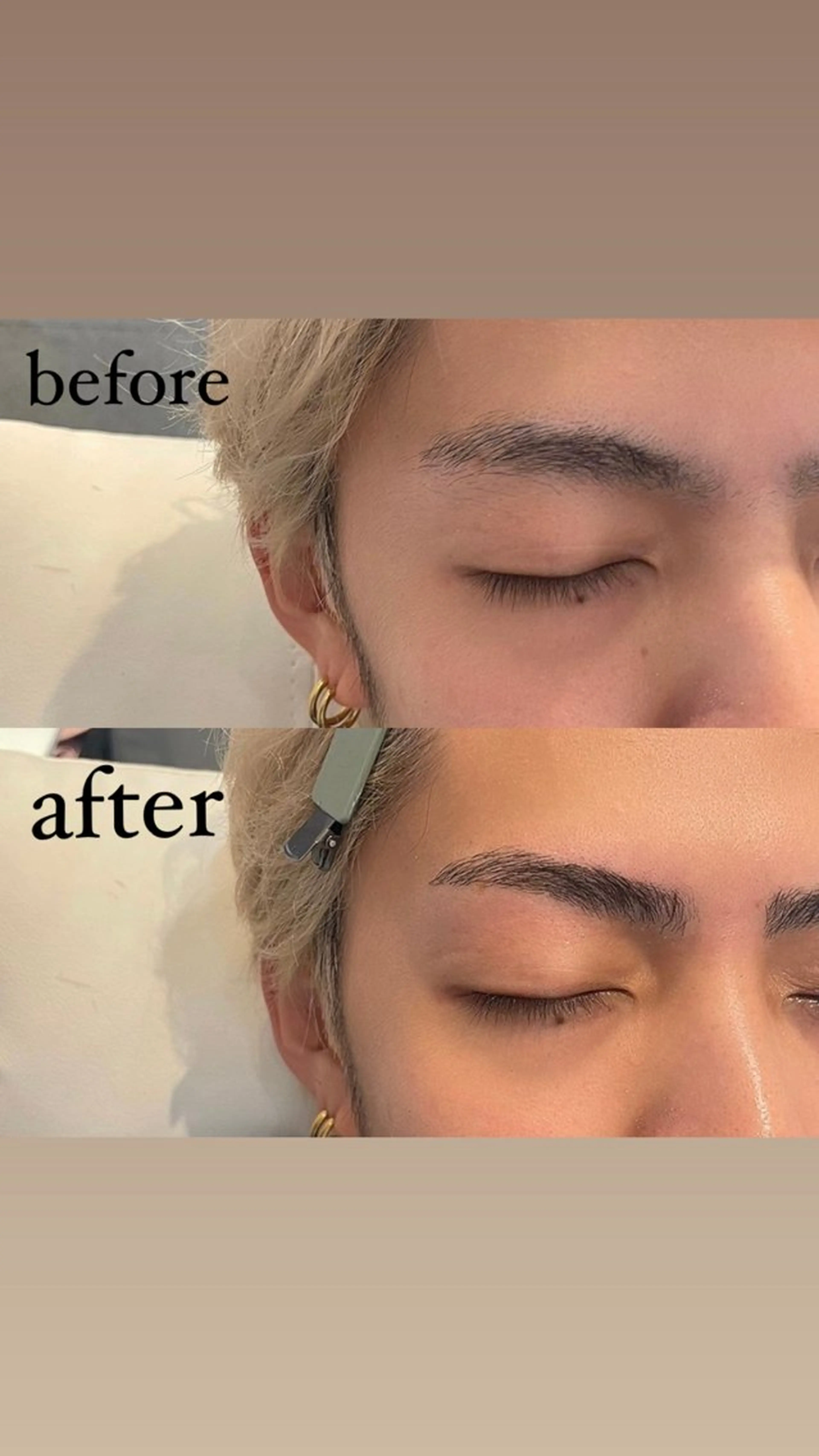 メンズ アイブロウ メンズ眉毛専門 みさ 指名料1000円の眉毛・アイブロウイメージ