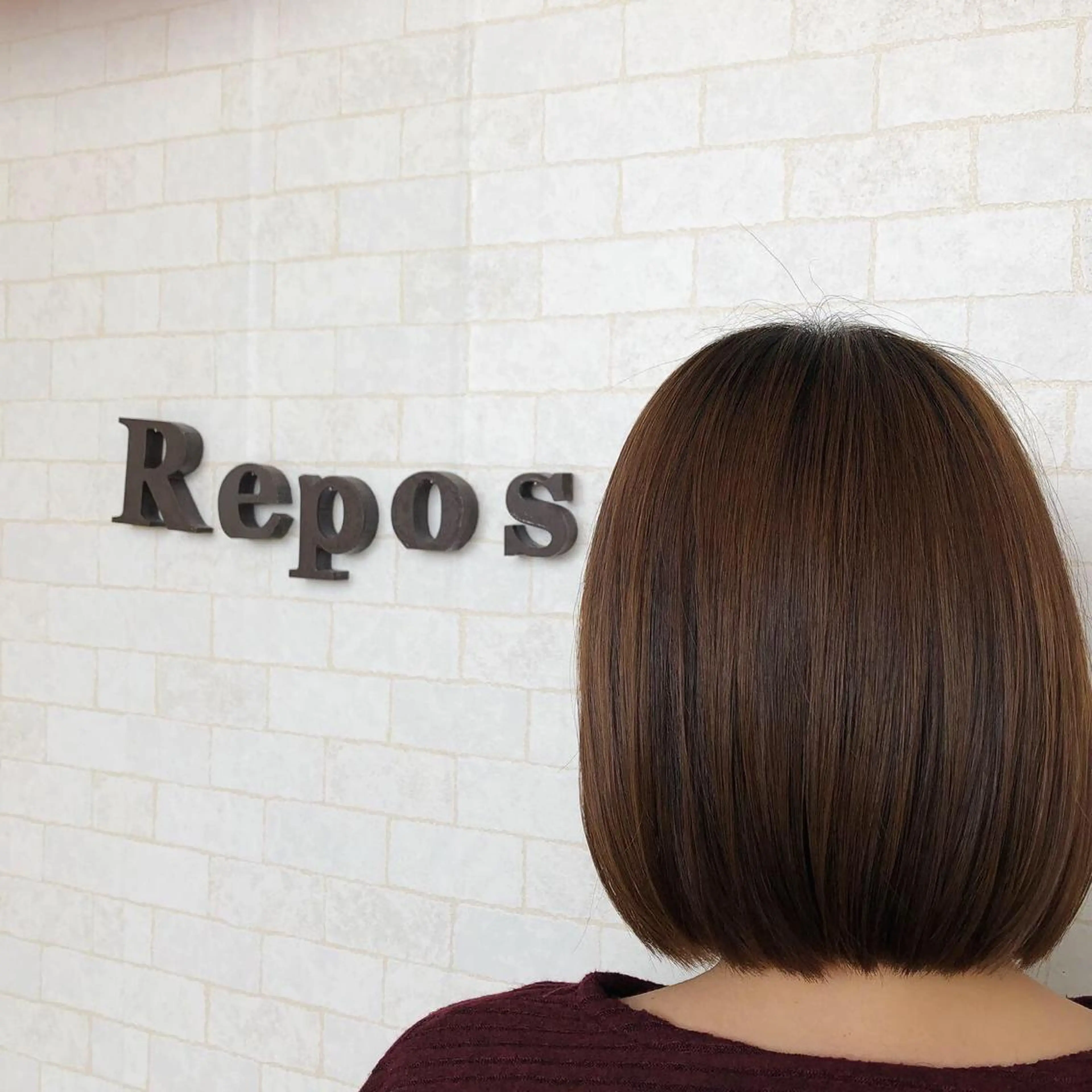 ミディアム ボブ 【ショートスタイル】 志波李空のヘアスタイル