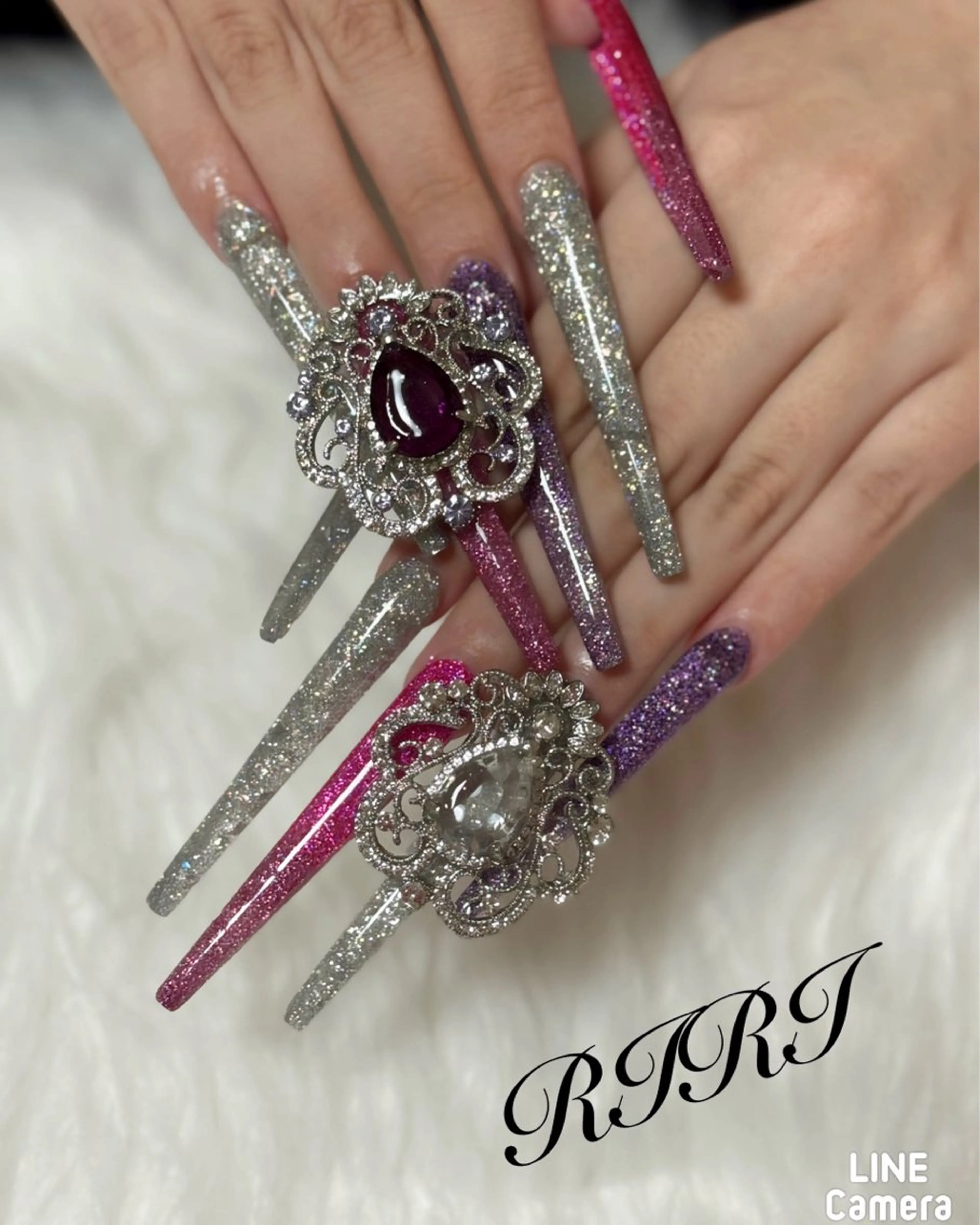 ネイル riri オーナーのネイルデザイン