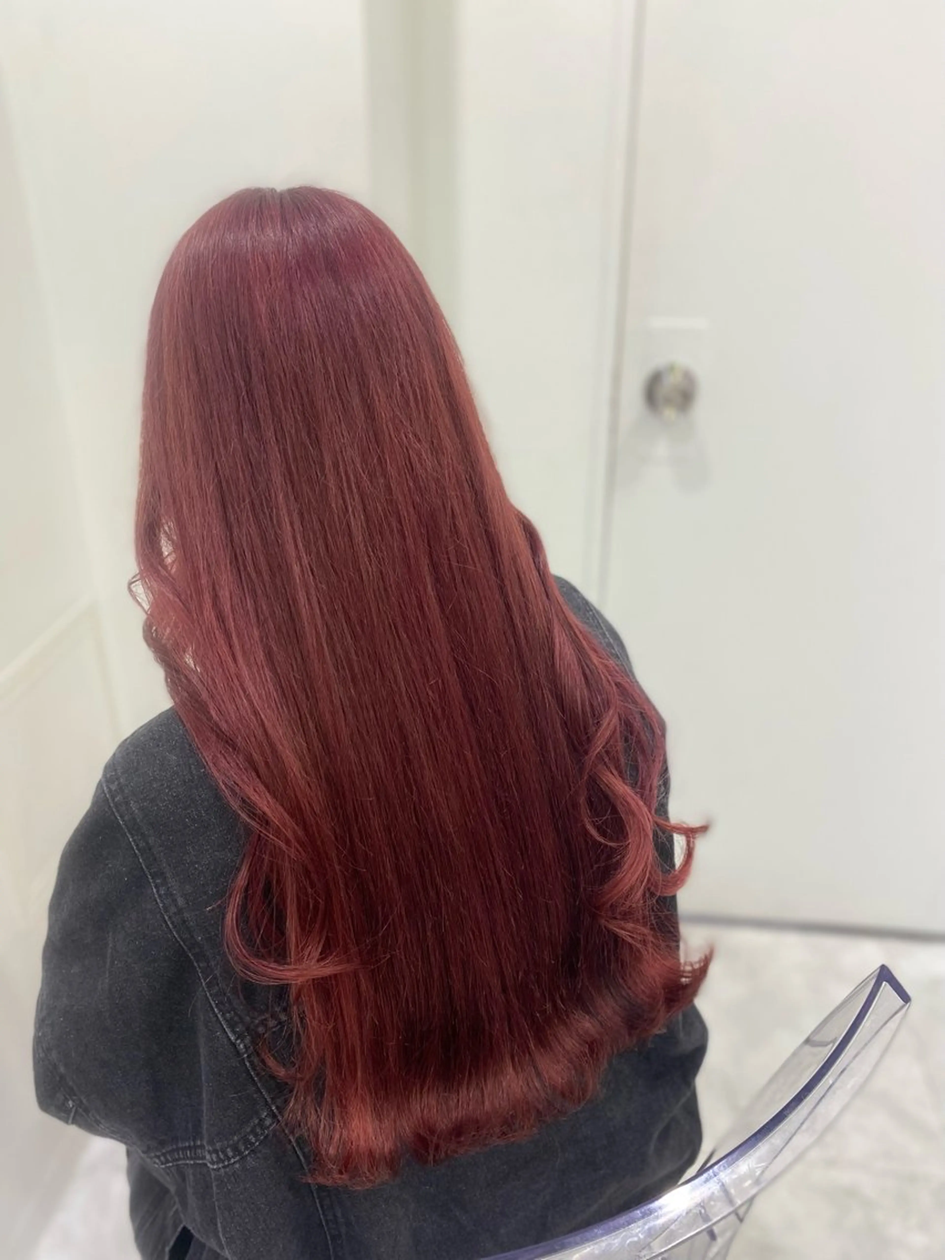 ロング カラー ガーリー♡女の子っぽ ヘア♡ピンクカラー♡のヘアスタイル