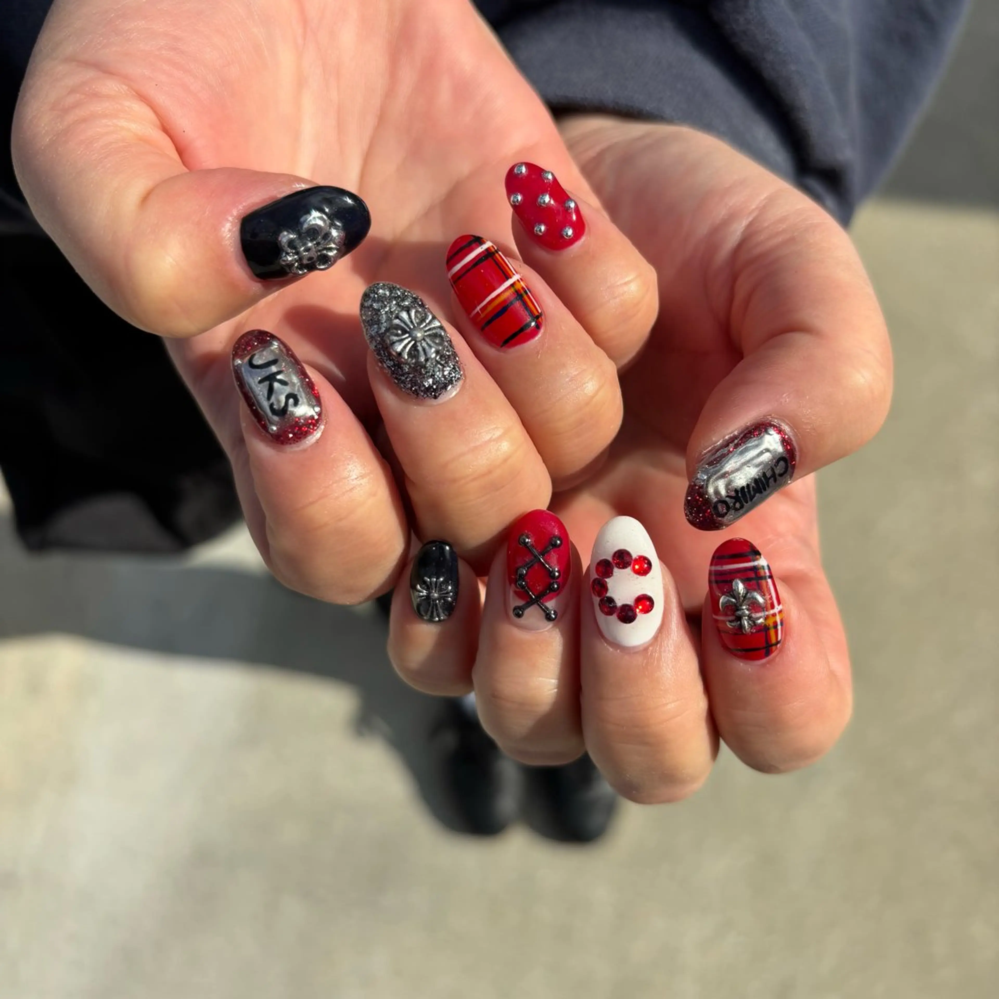 ネイル ハンドネイル Sea  nail by emaのネイルデザイン