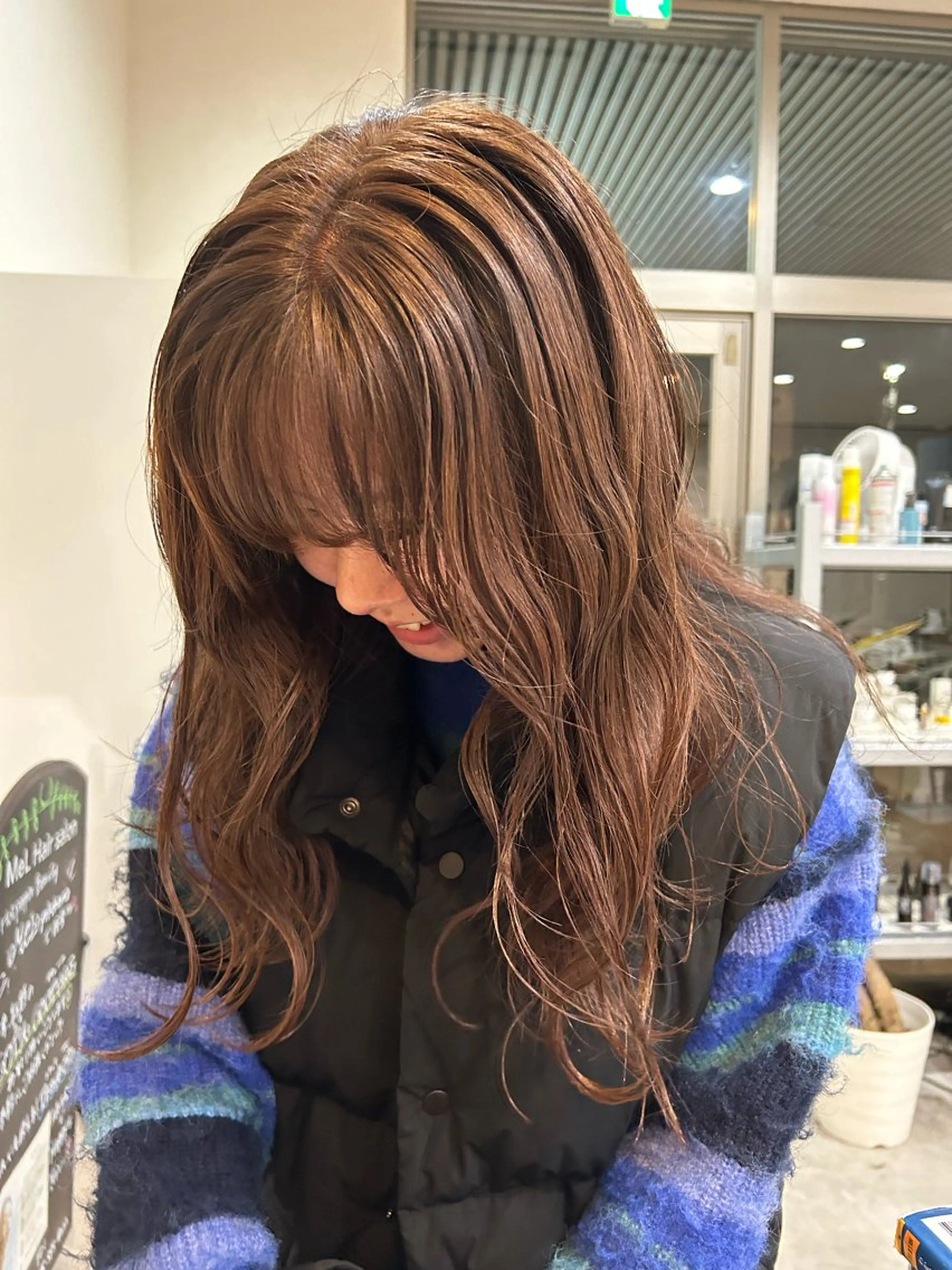 ロング ボブ/透明感カラー 🧸YUI❤️のヘアスタイル