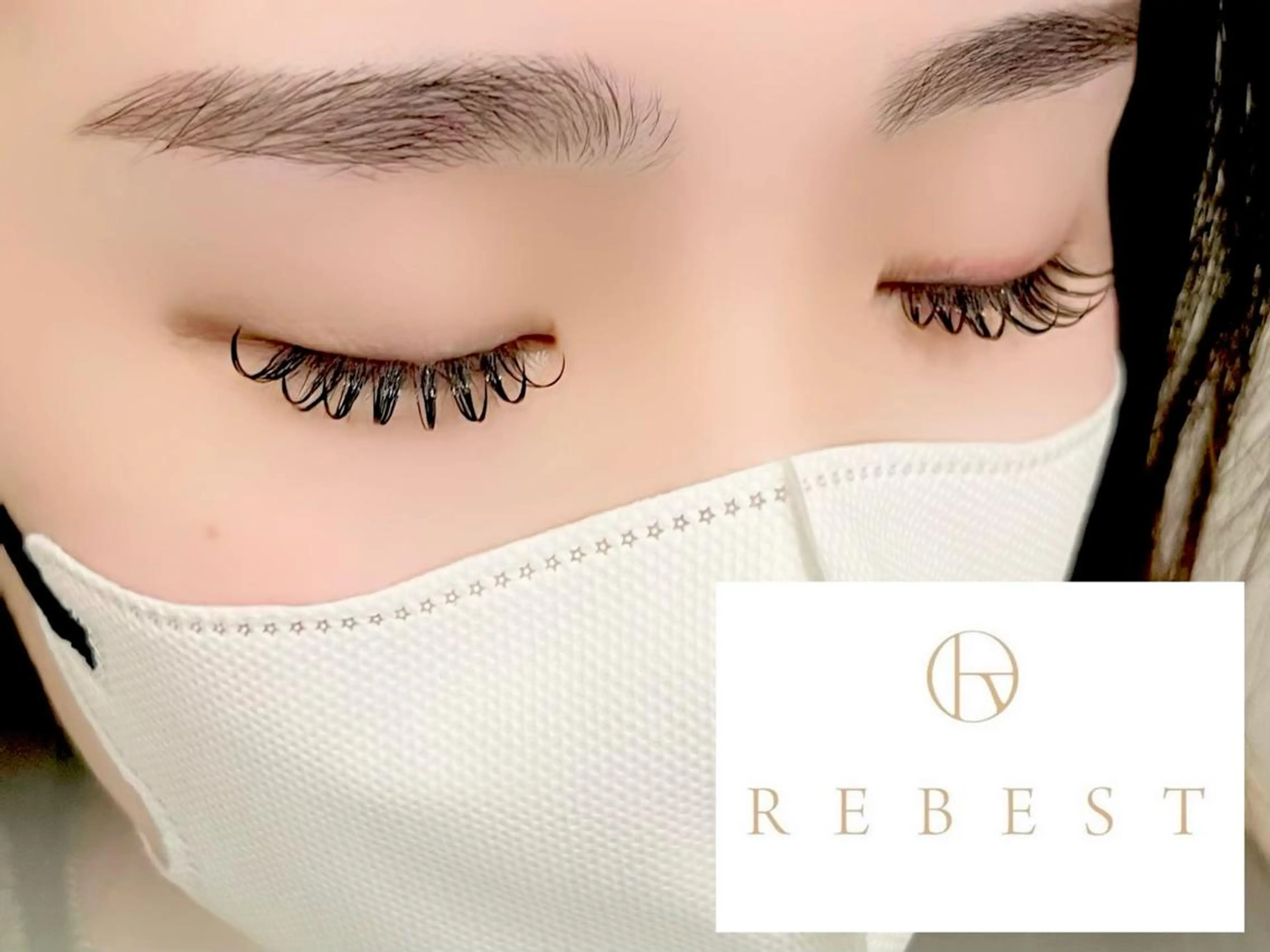 マツエク・マツパ Lashlift 👁️REBESTのマツエク・マツパデザイン