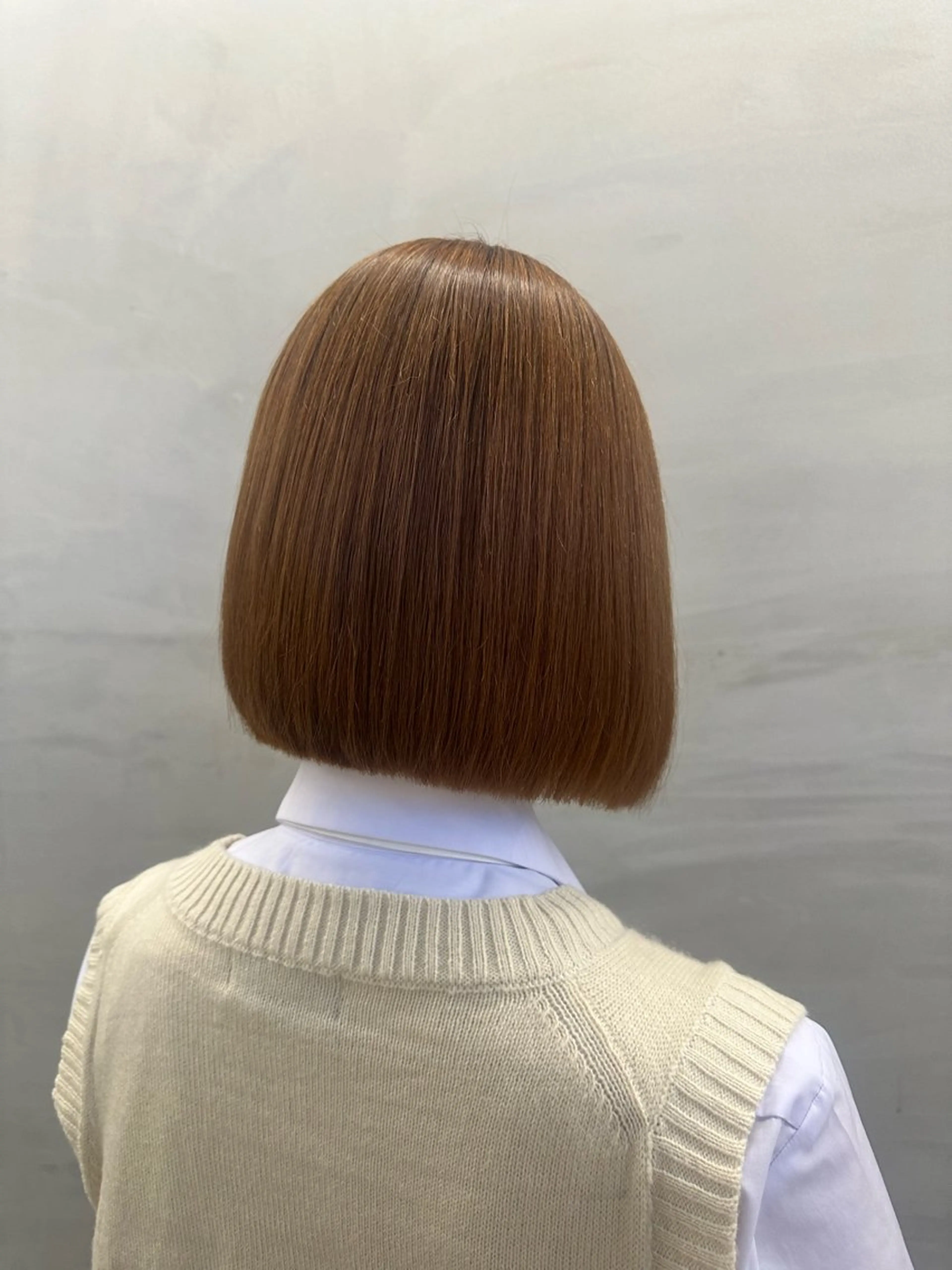 ミディアム カット 縮毛矯正 トリートメント 💎 透明感カラー ✨Erina 💎のヘアスタイル