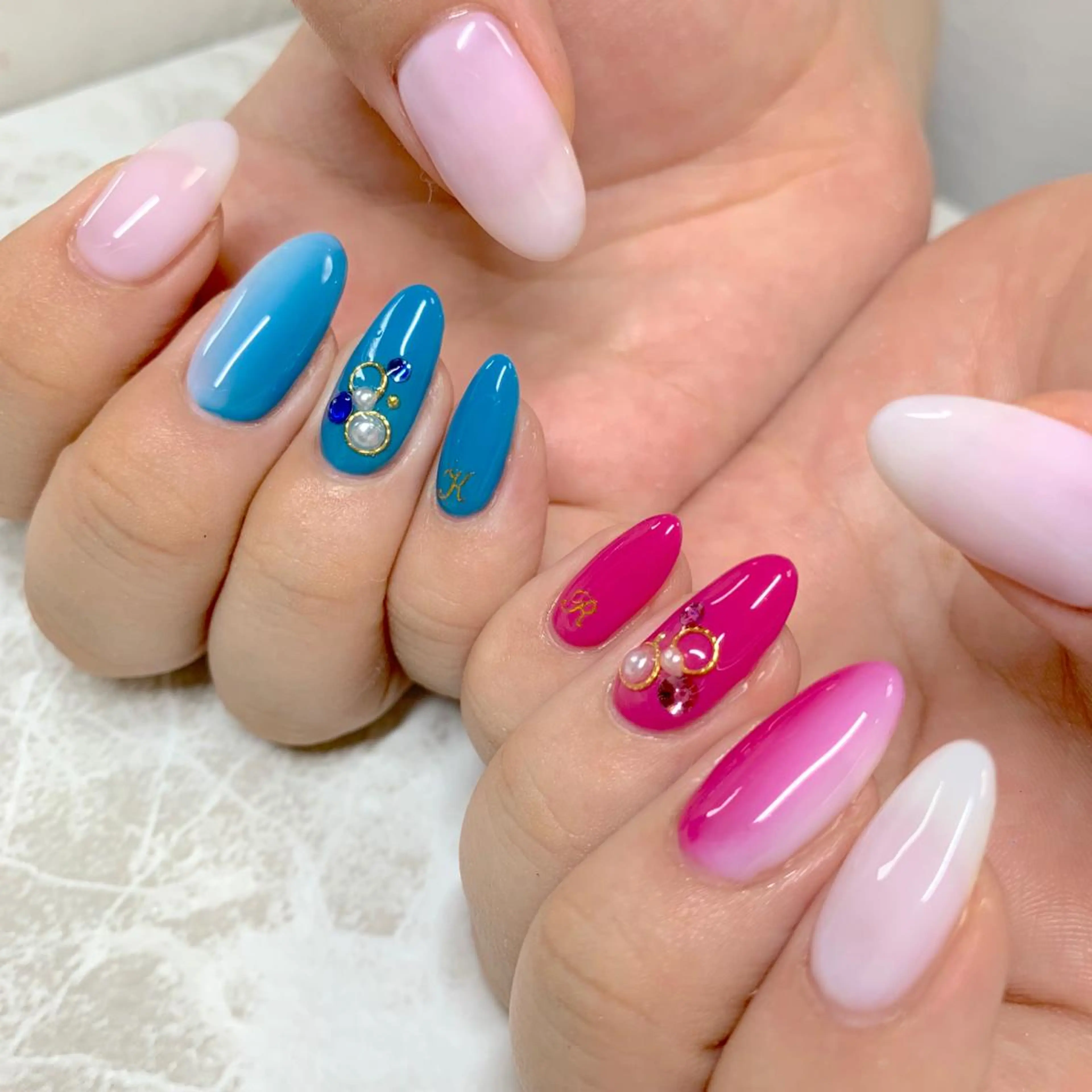 ネイル グラデーション LULU LIMAのネイルデザイン