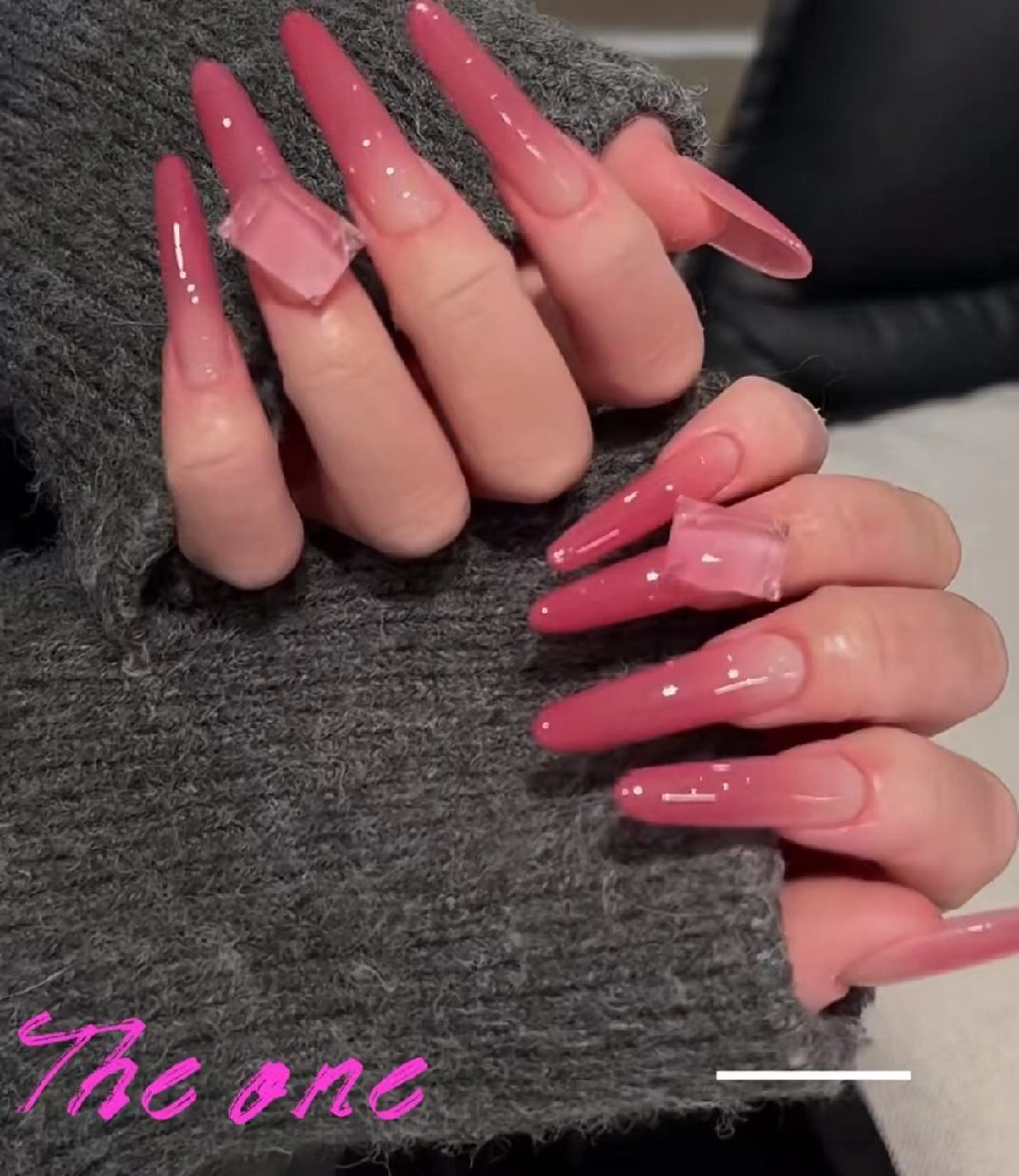 ハードデザイン+チップ長さだし+パーツのつけ放題の写真