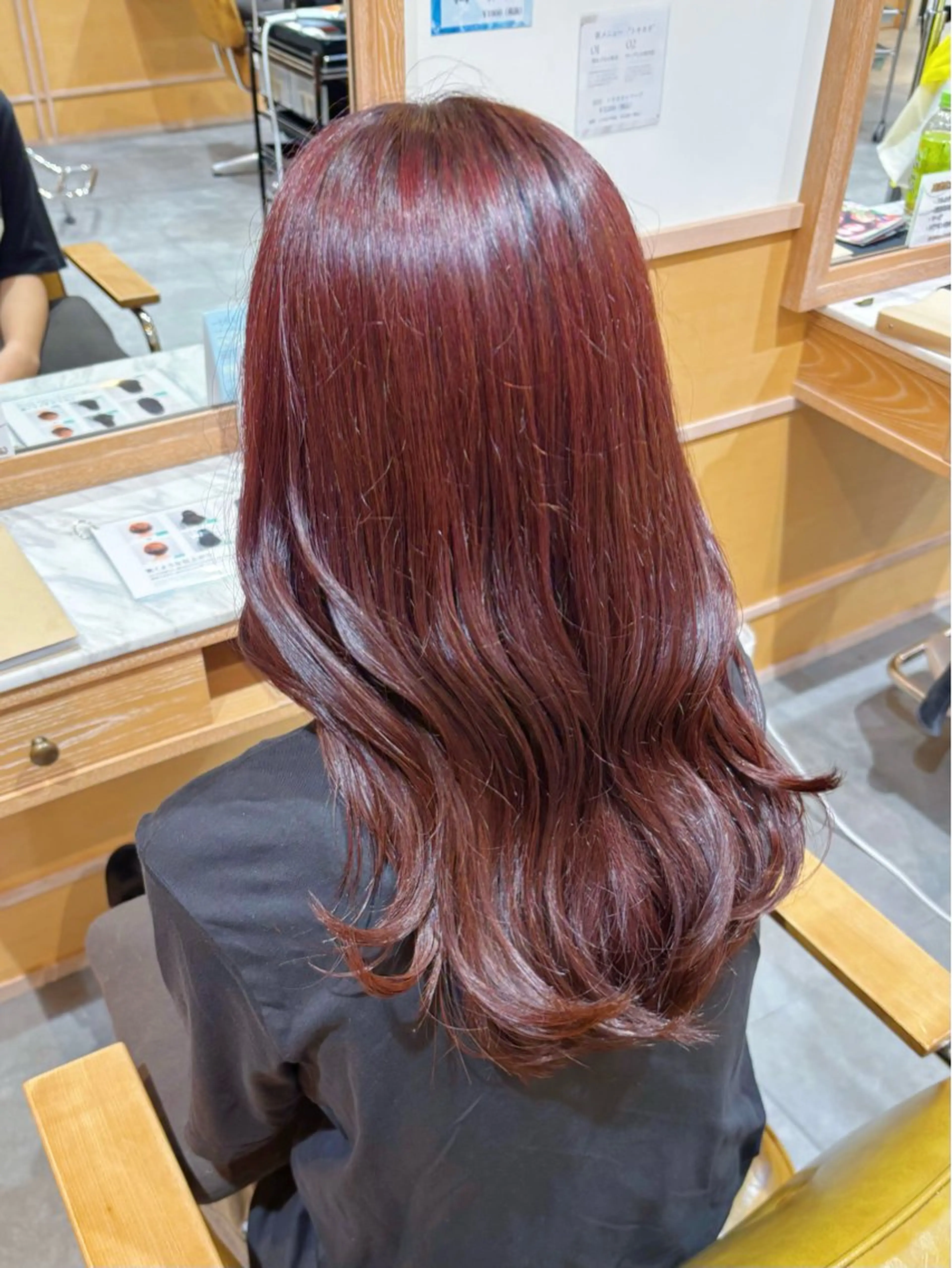 ロング カット ヘアカラー 韓国ヘア/メンズ パーマ/ﾔﾅｷﾞｶﾔのヘアスタイル