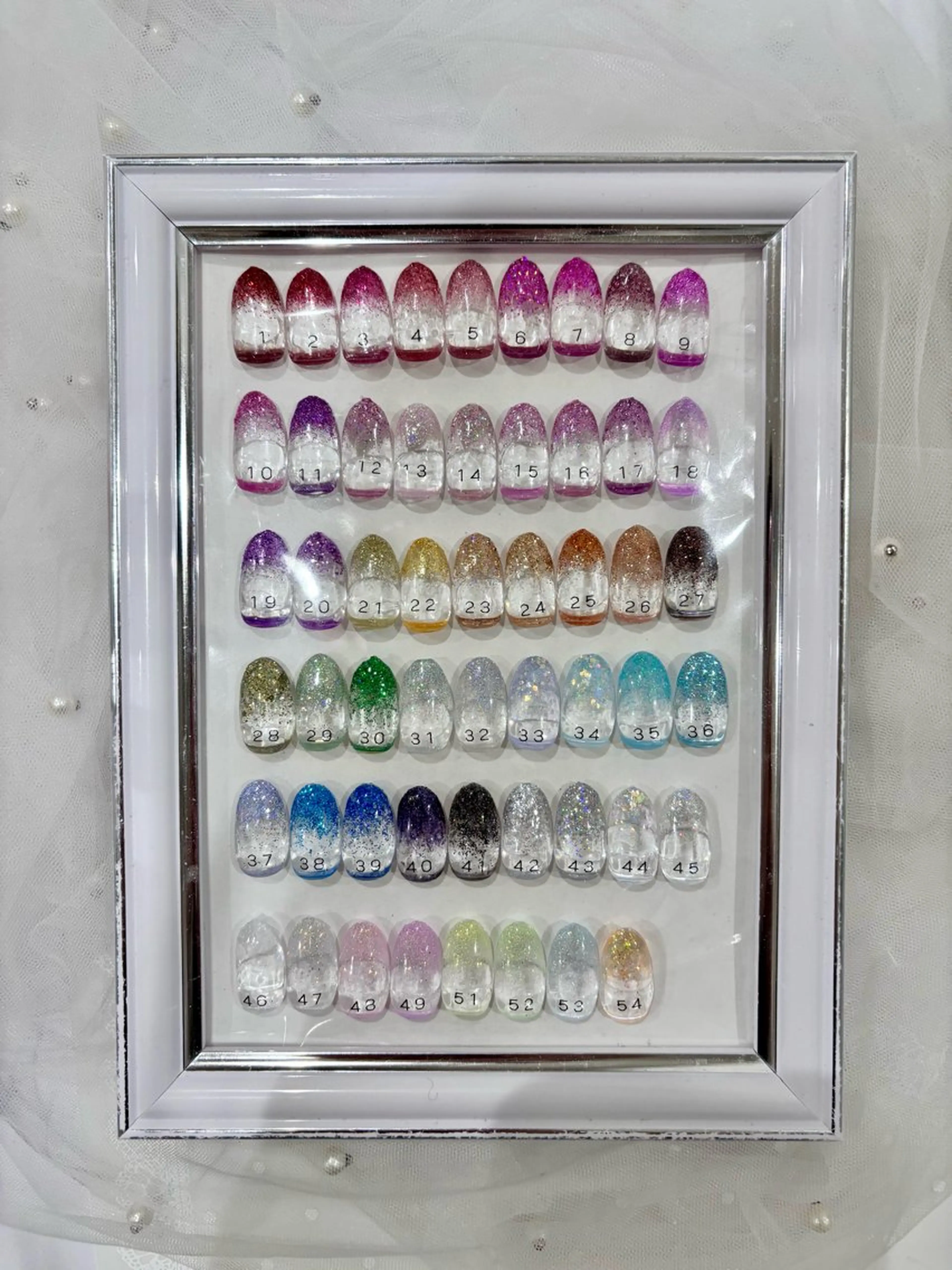 ネイル グラデーション ラメ(グリッター) ラメグラデーション Shine 🫧honoka🫧のネイルデザイン