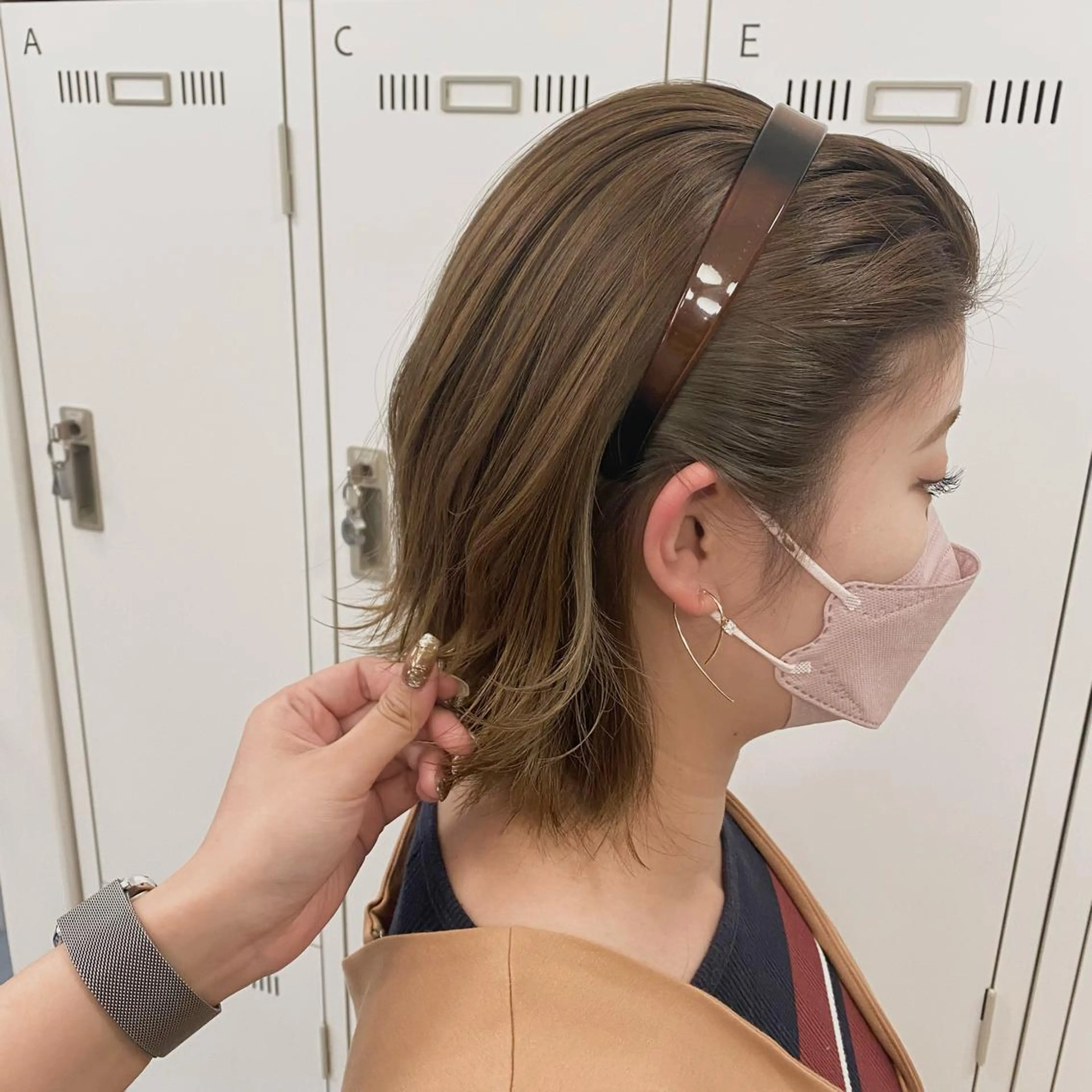 ショート カラー YUNA ユウナのヘアスタイル