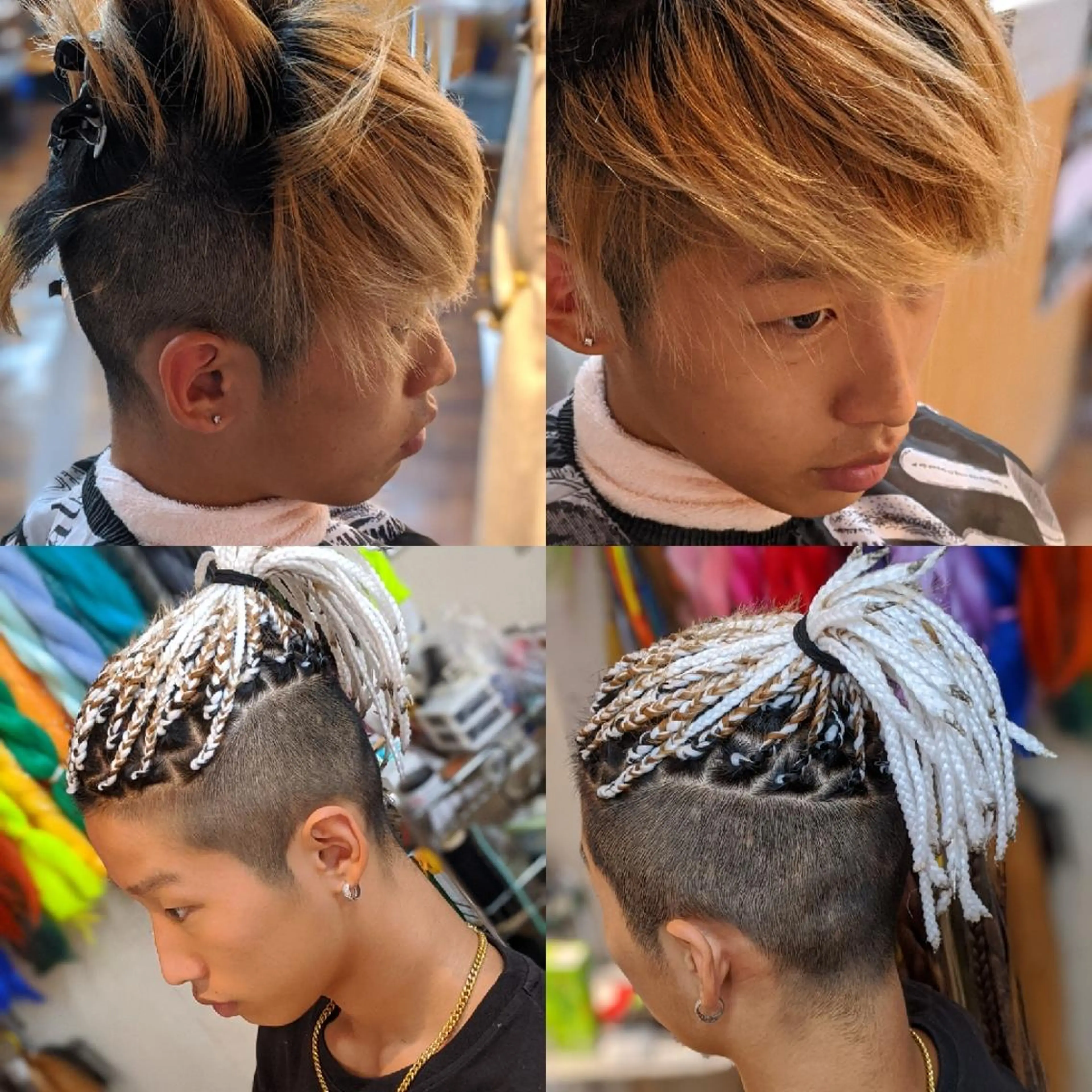 メンズ ミディアム エクステ scamp ★のヘアスタイル