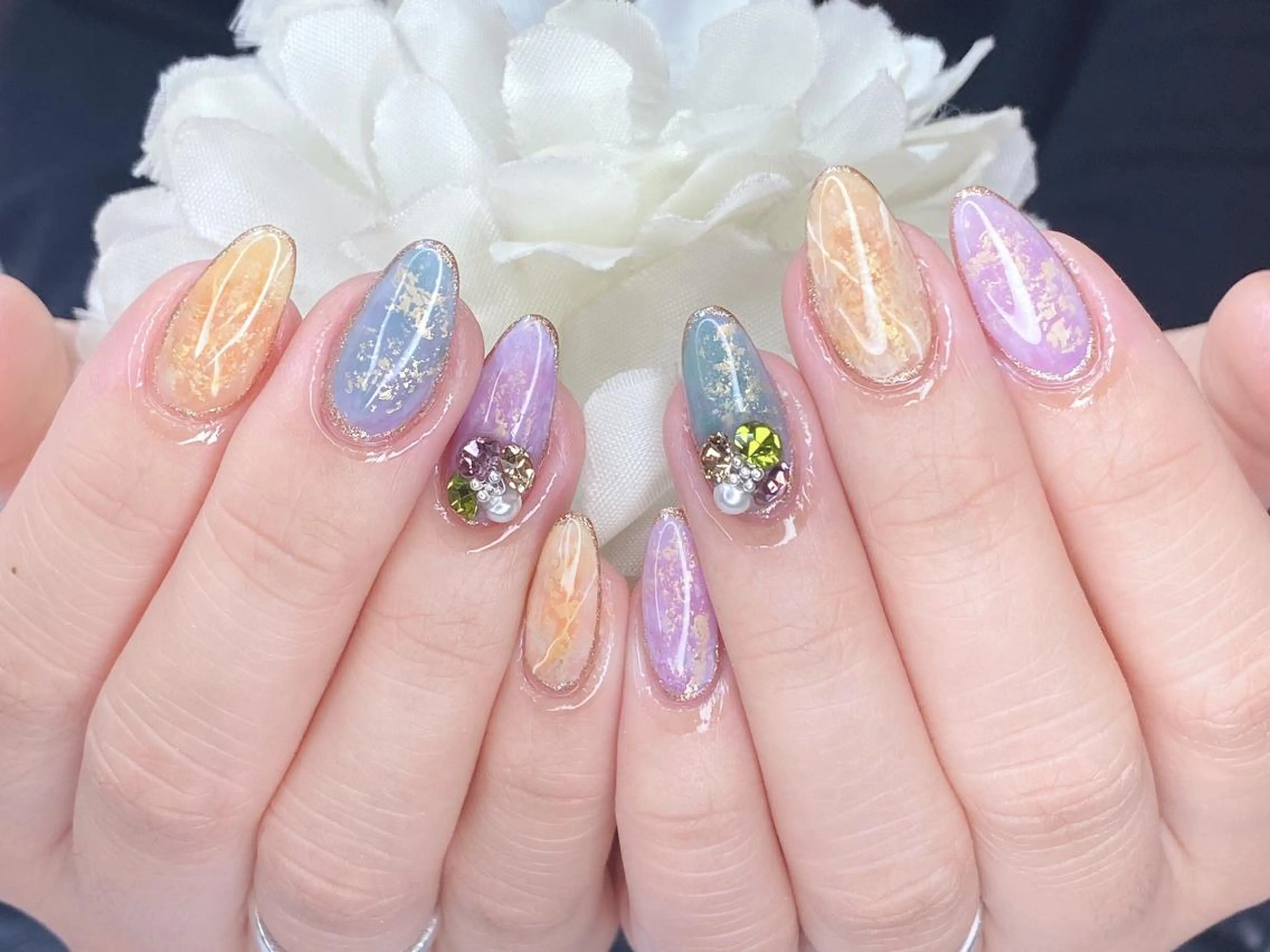 ネイル ハンドネイル Ｎail Ｓalon ertiのネイルデザイン