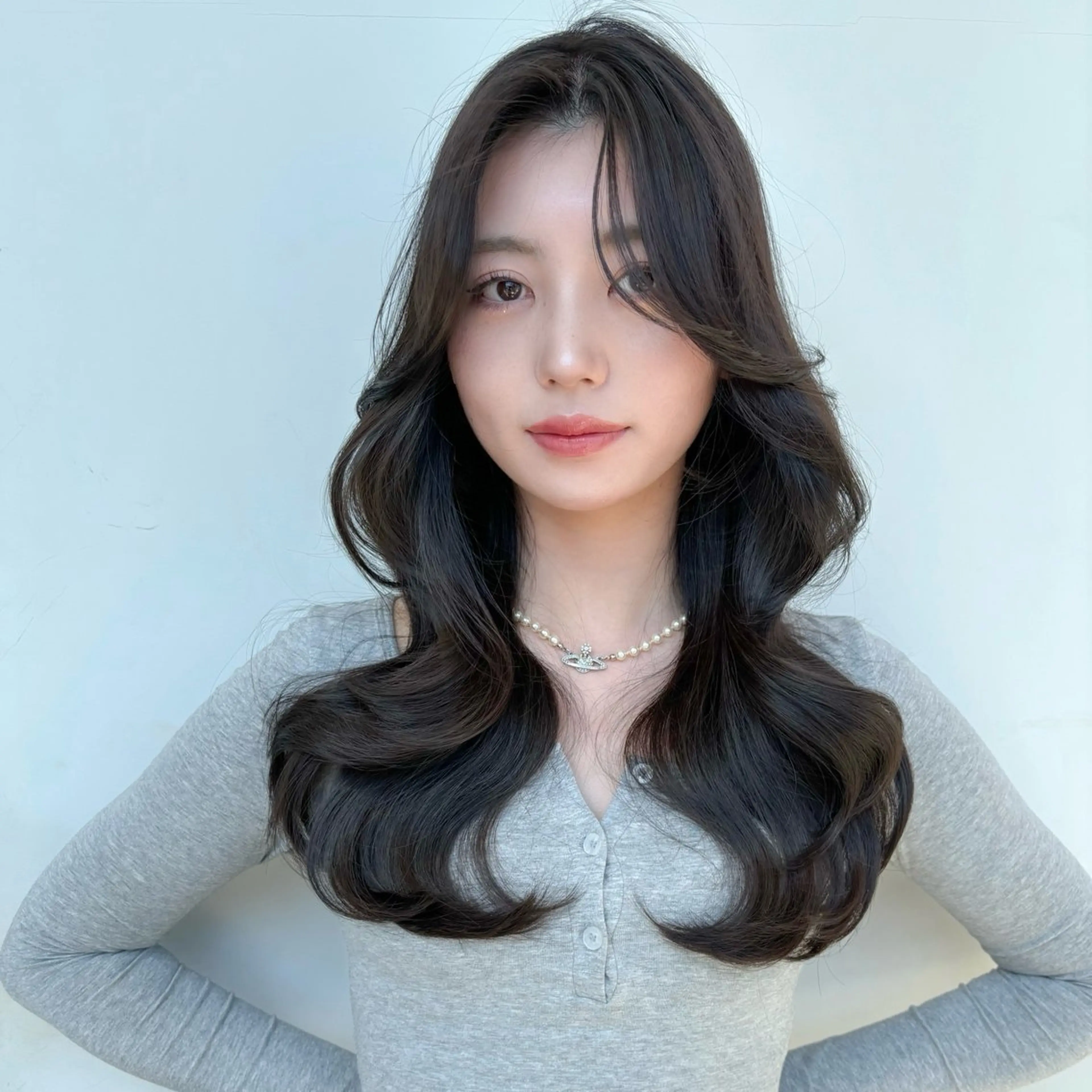 ロング 原宿/韓国レイヤー ボブ/顔周りYasuのヘアスタイル