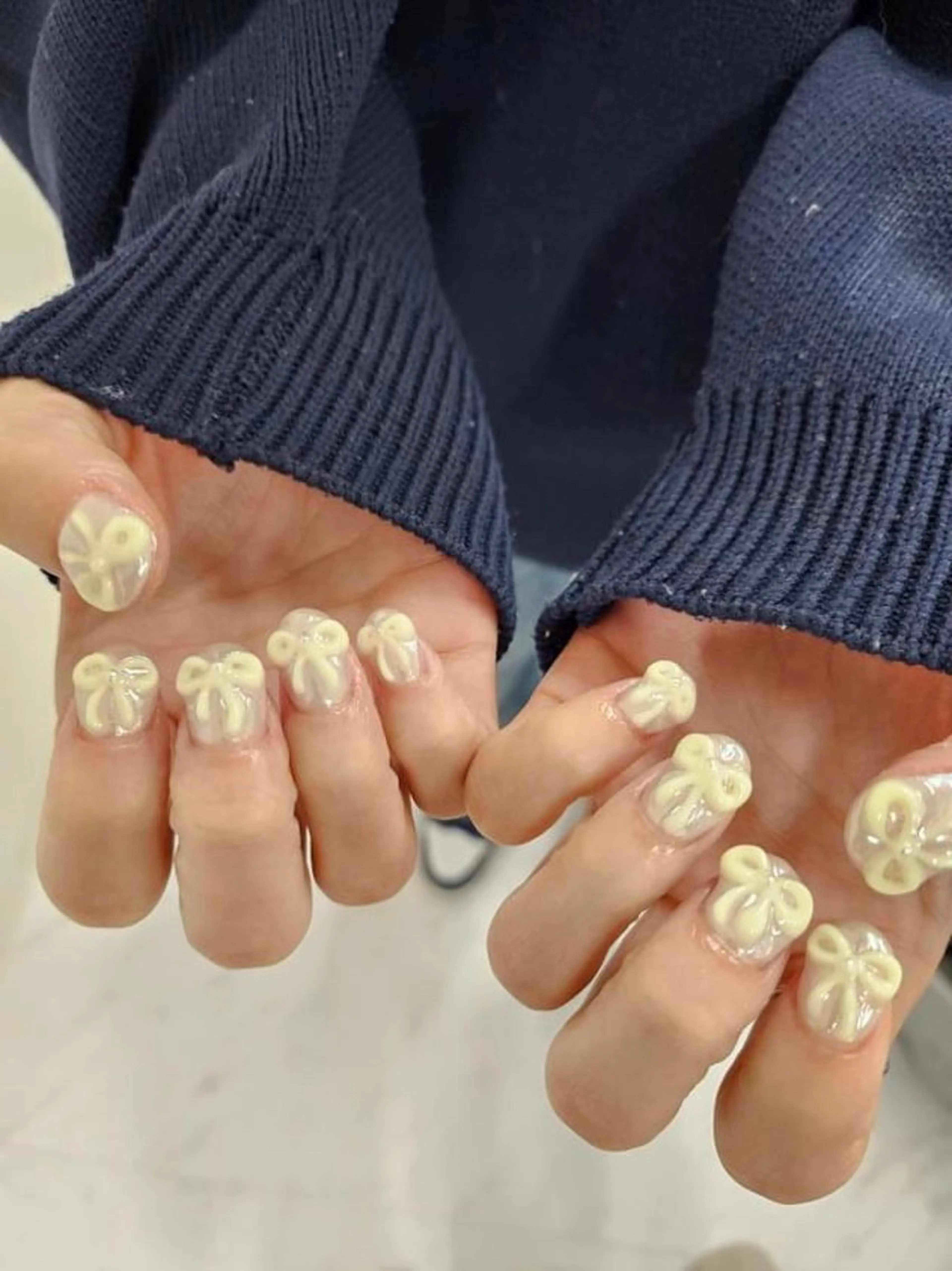 ネイル ハンドネイル HIKARI 4uまつ毛ネイルのネイルデザイン