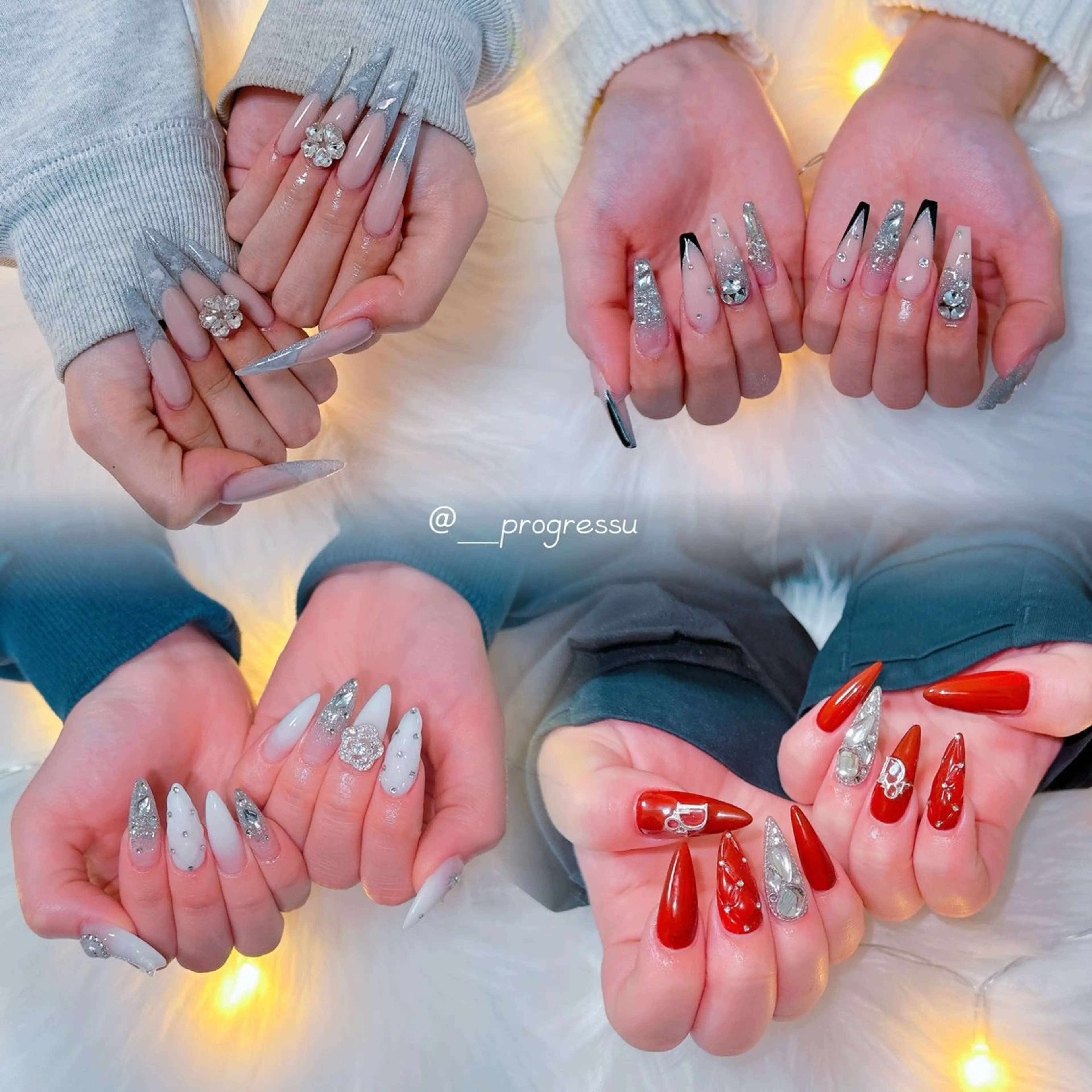 ネイル ハンドネイル progress uのネイルデザイン