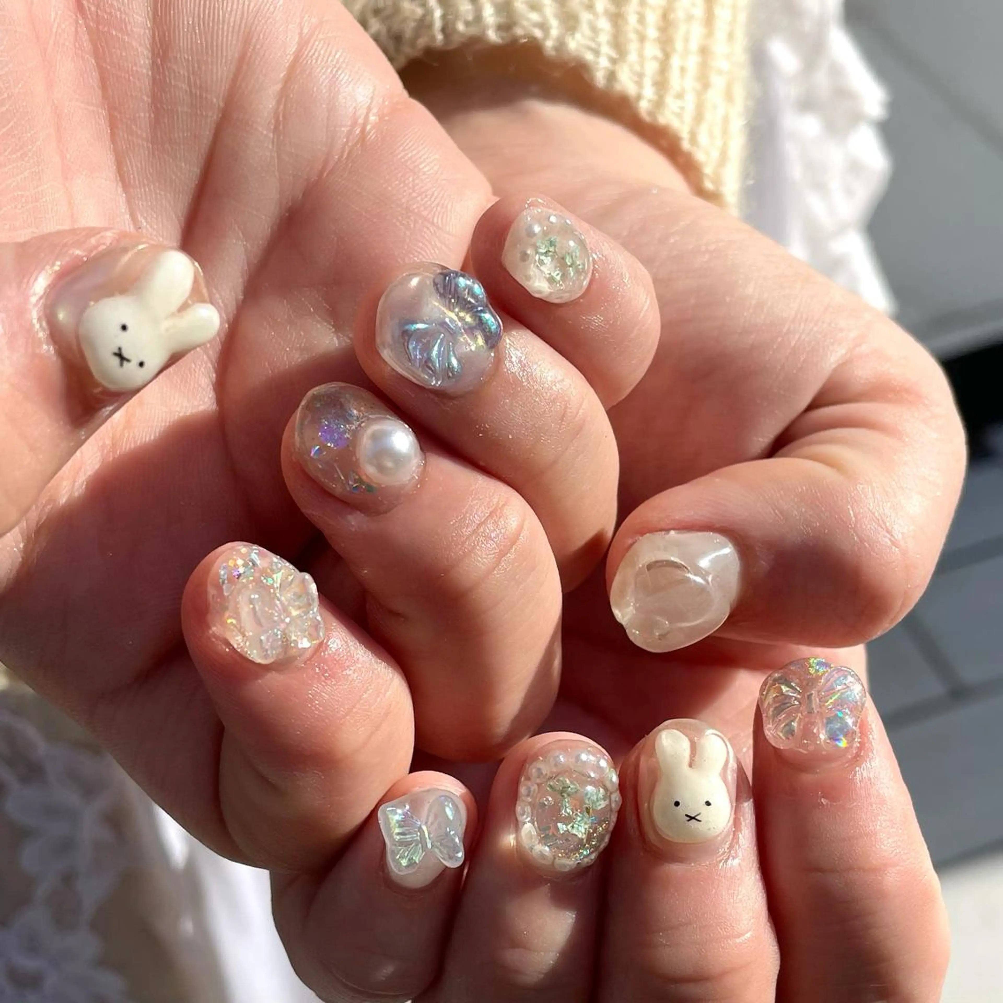 ネイル ハンドネイル 新井 ひなののネイルデザイン