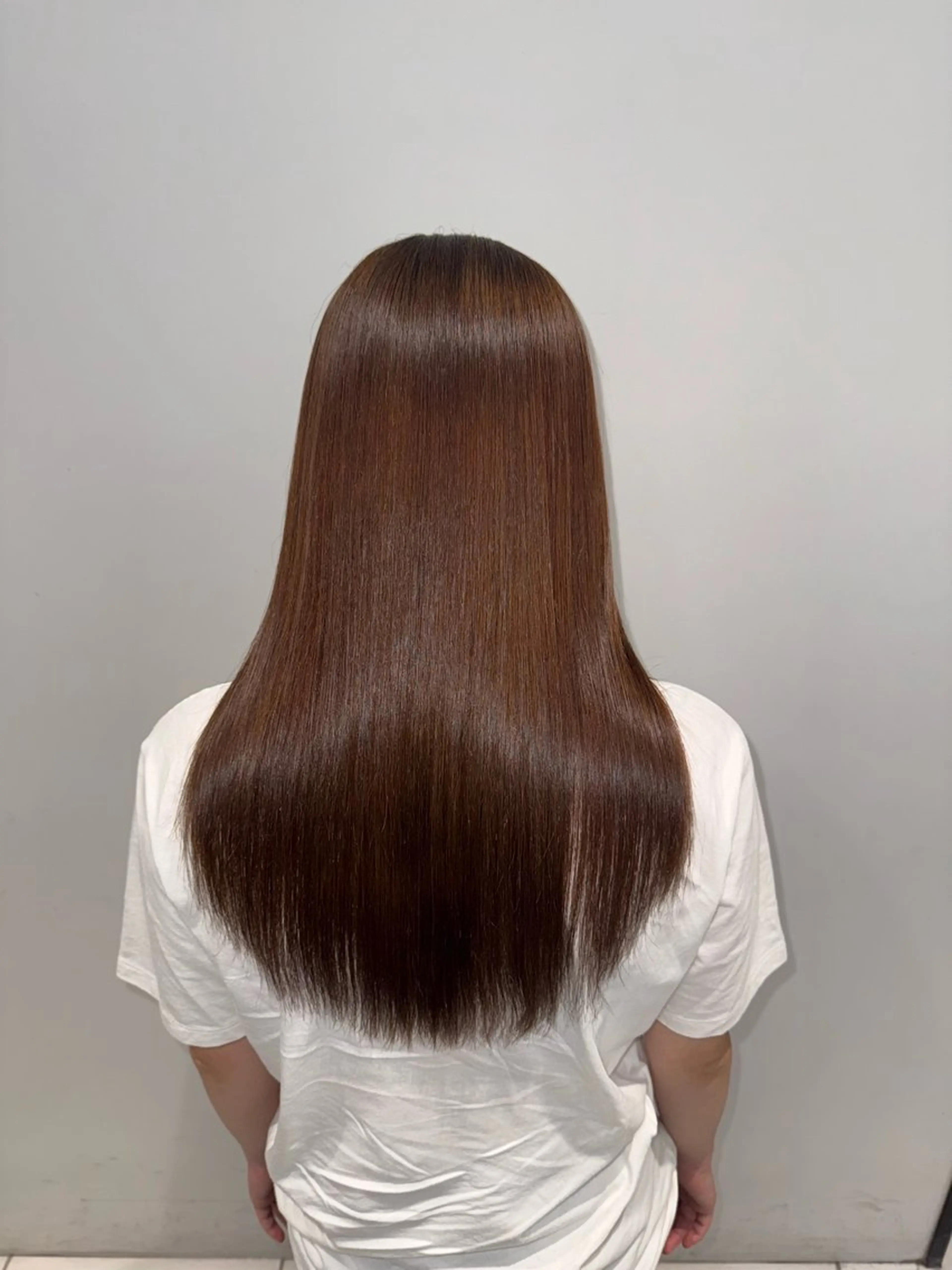 ロング カラー 野田 来瑠美のヘアスタイル