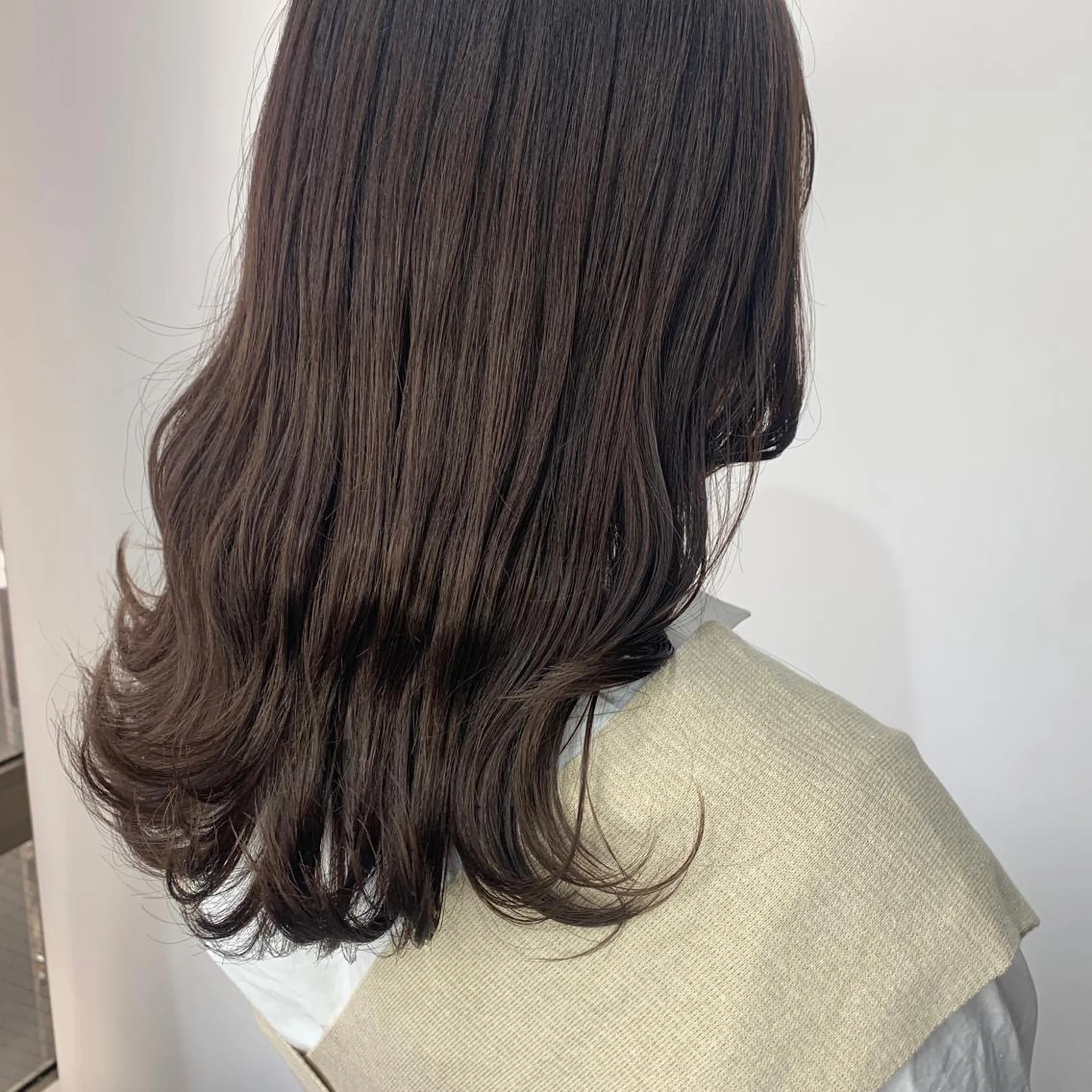 セミロング カラー HARUKA韓国ヘア /Luana梅田のヘアスタイル