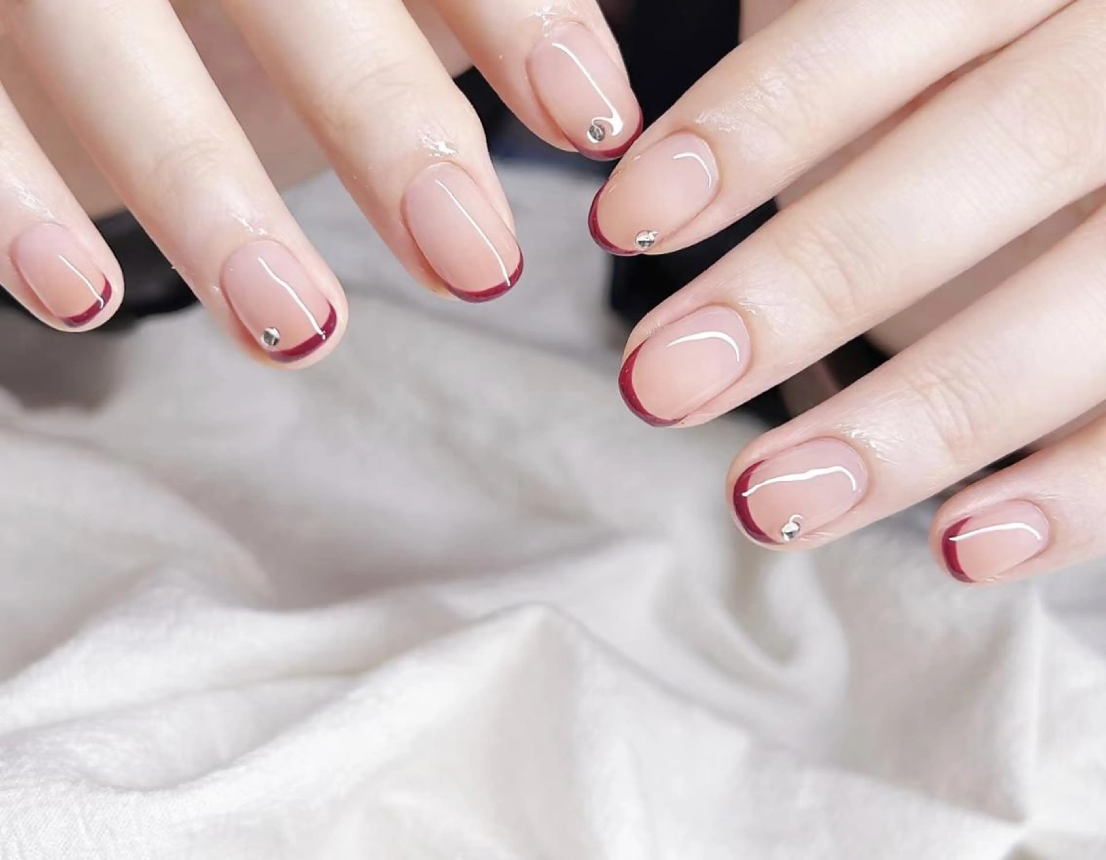 ネイル ハンドネイル ハンドケア 🍑 momo_nailのネイルデザイン