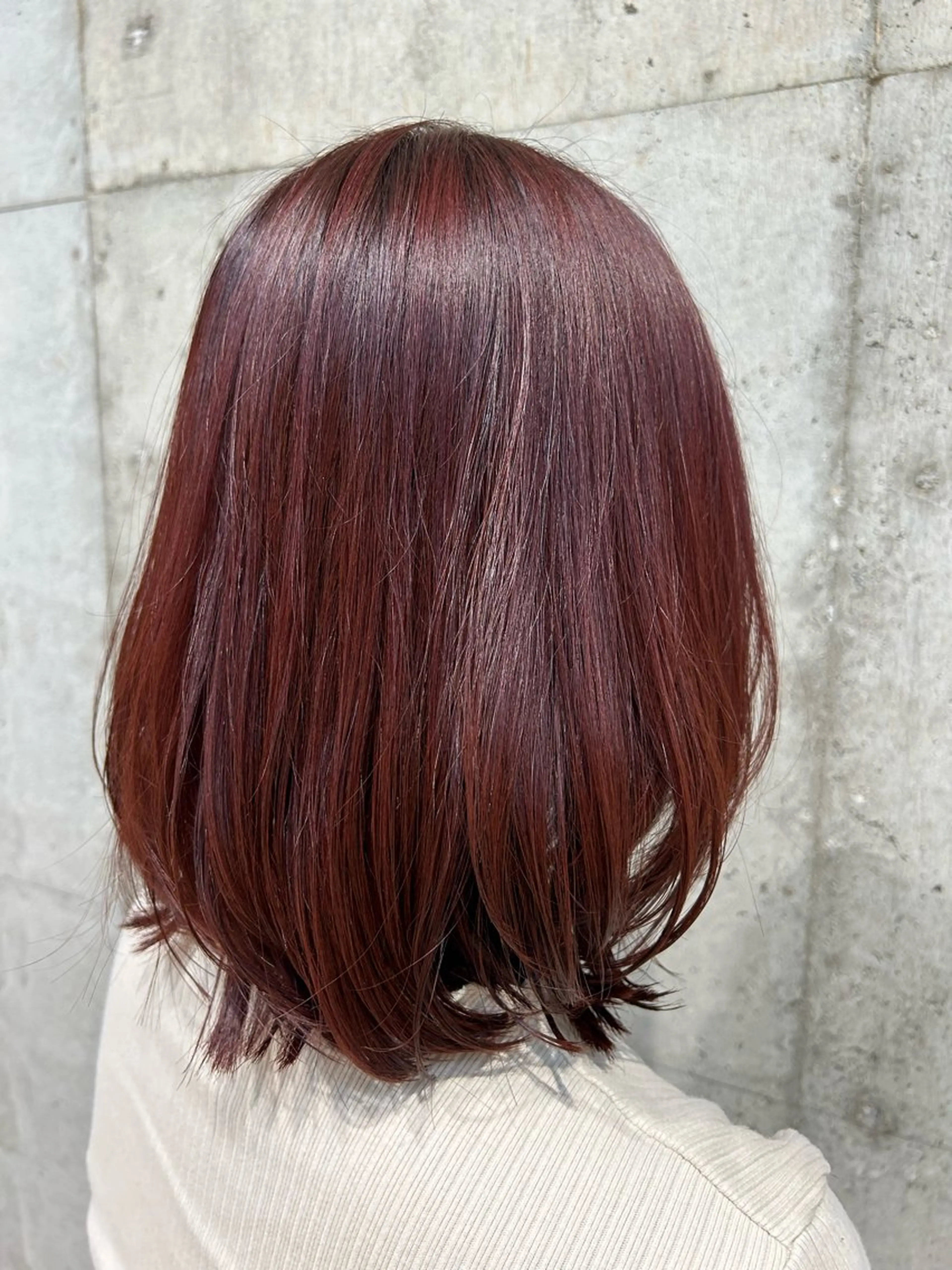 ミディアム LA・BEAU 赤羽店所属・千葉 優奈のヘアスタイル