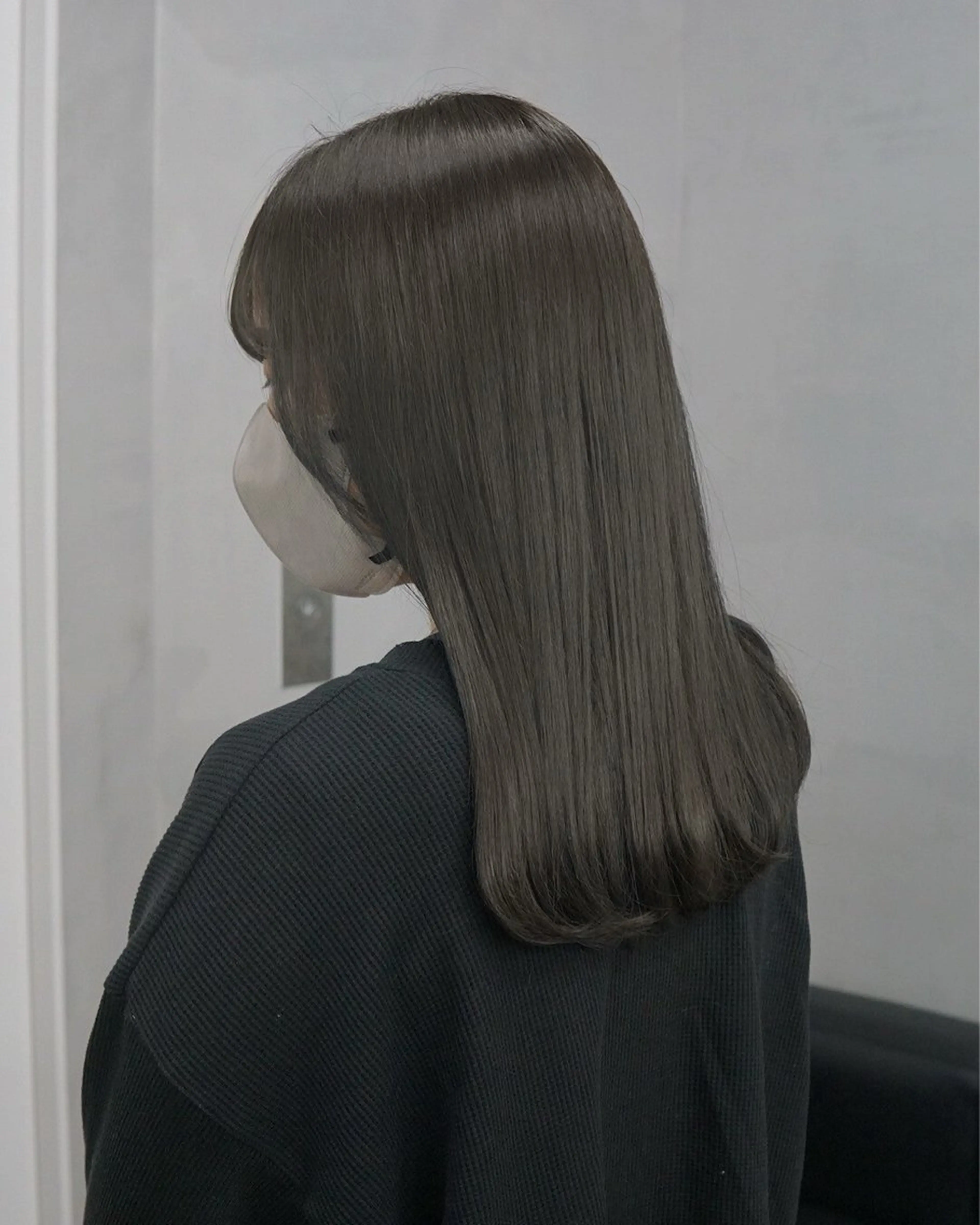 透明感カラー➕ハイパーTOKIO 5step超音波トリートメントの写真