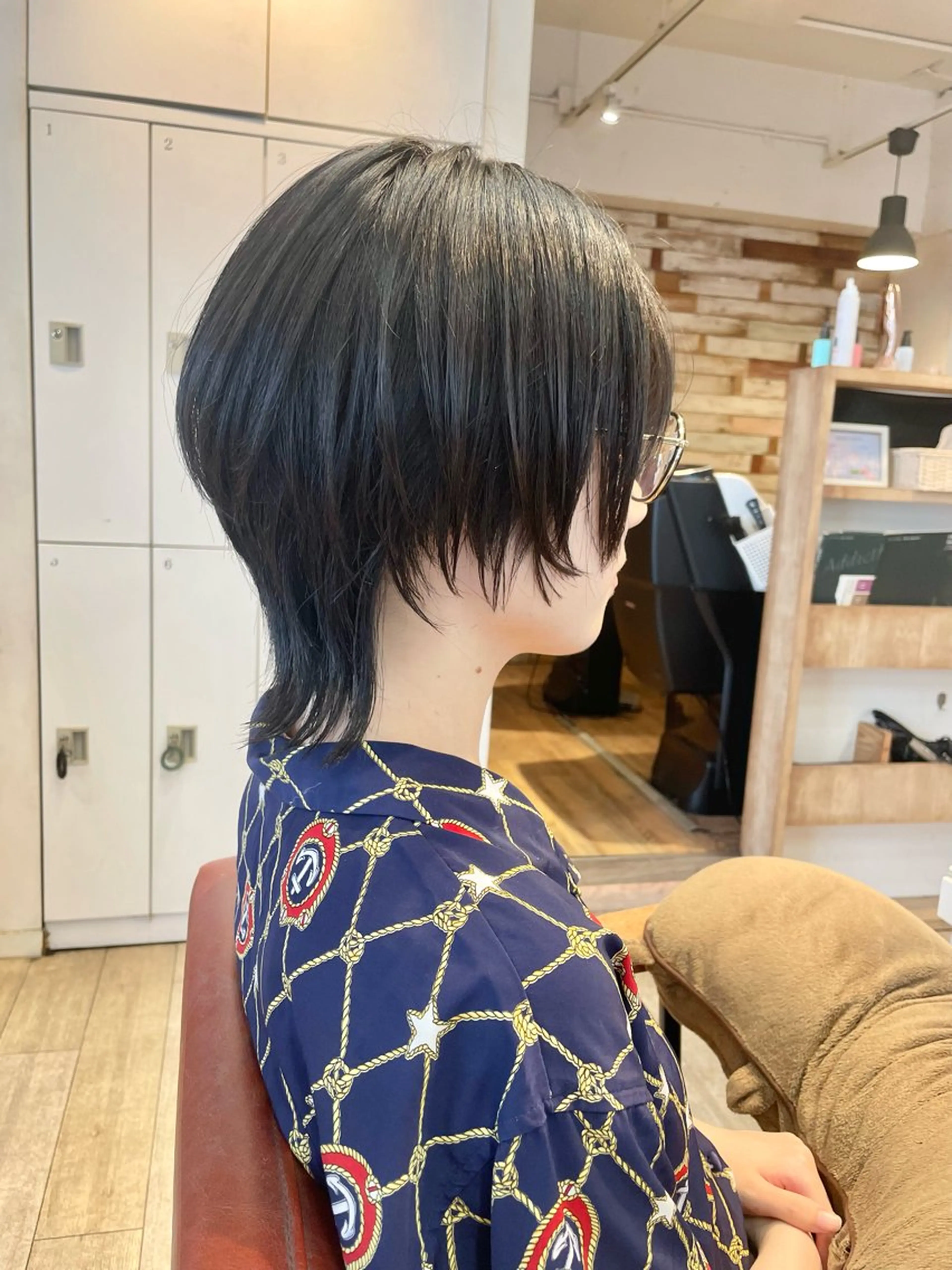 ミディアム ウルフカット カット ✨横須賀髪質改善✨️ 加藤 百音のヘアスタイル