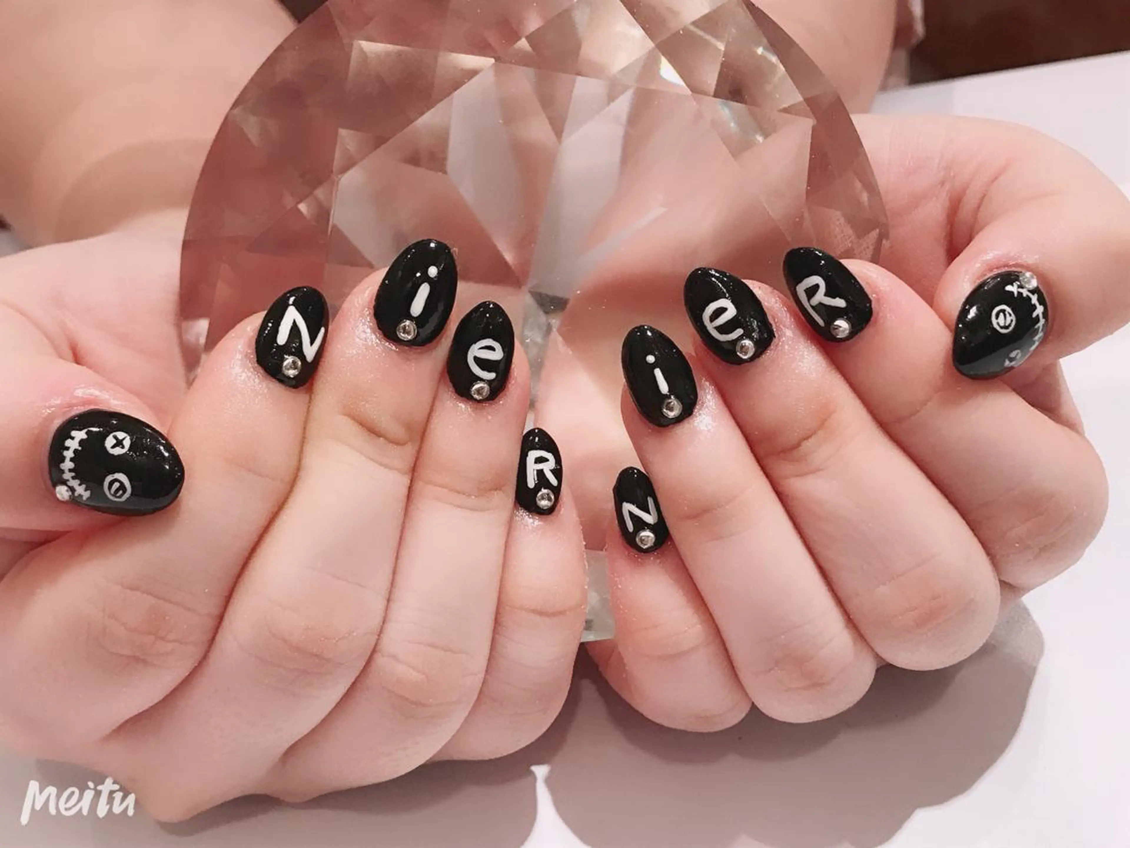 ショート カラー ネイル クリアネイル SINCERELY シンシアリー🌈のネイルデザイン