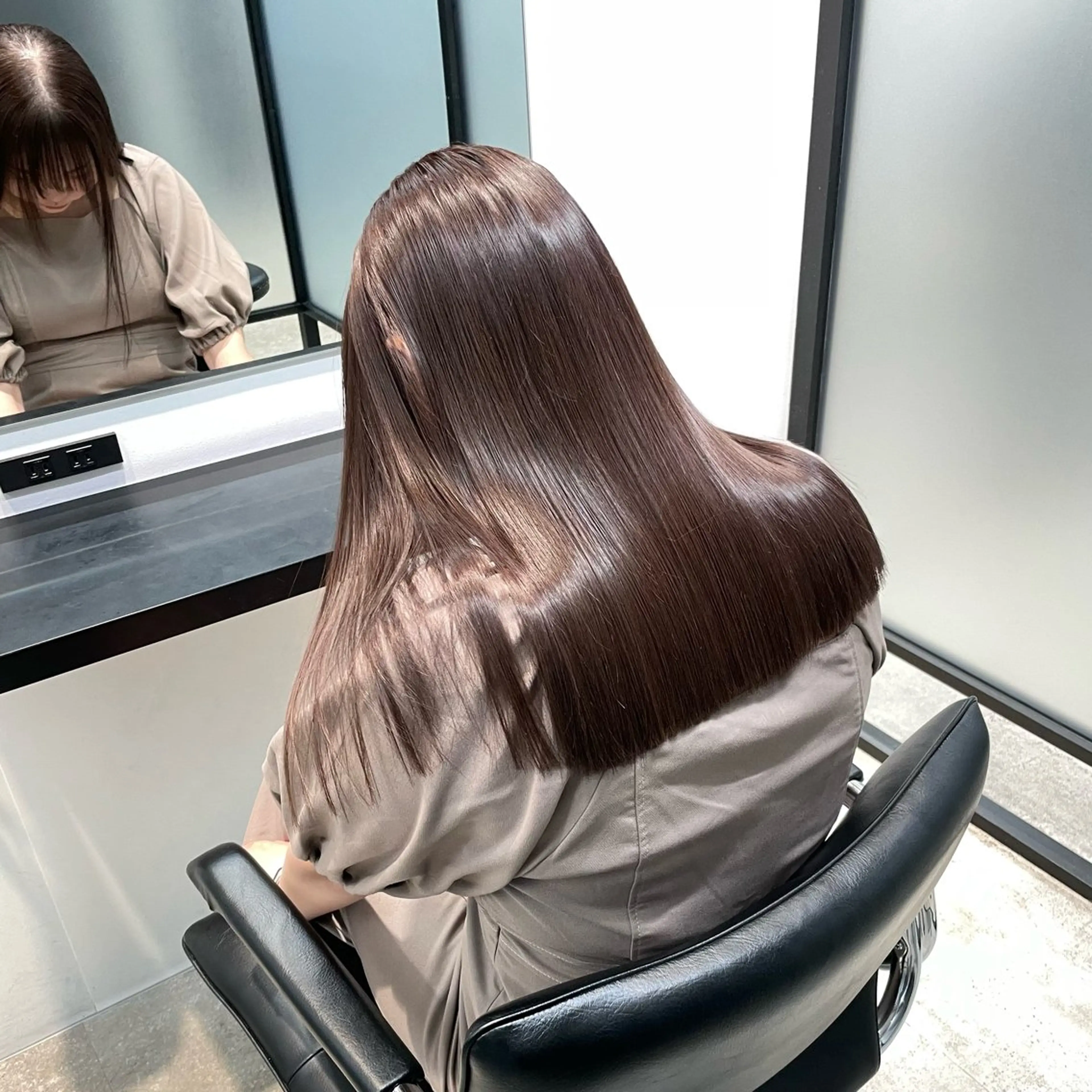 ミディアム 山口滉斗/美髪 縮毛矯正/髪質改善のヘアスタイル