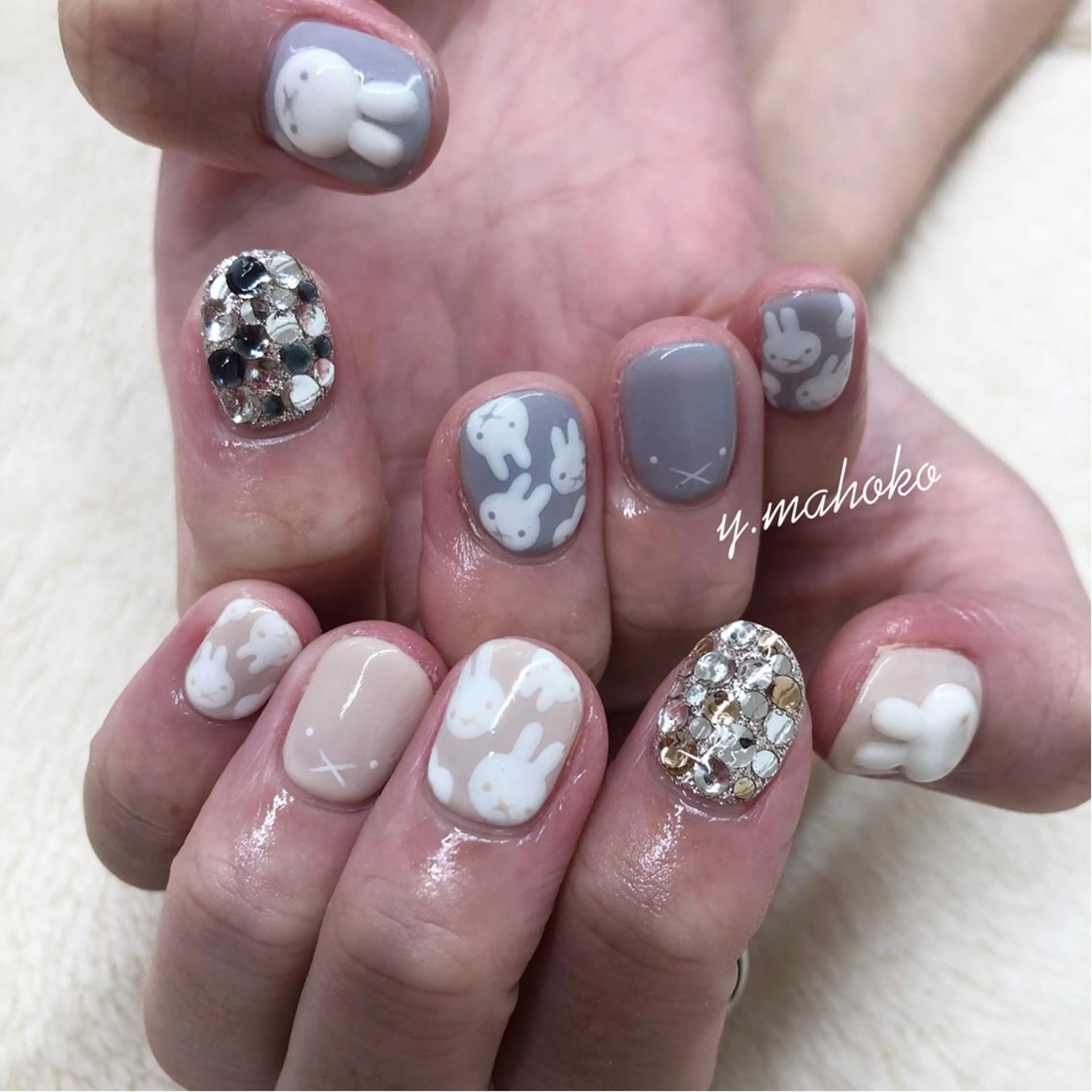 ネイル ハンドネイル She nail studio 原宿所属・パラジェル有/ スカルプ/mahoのネイルデザイン