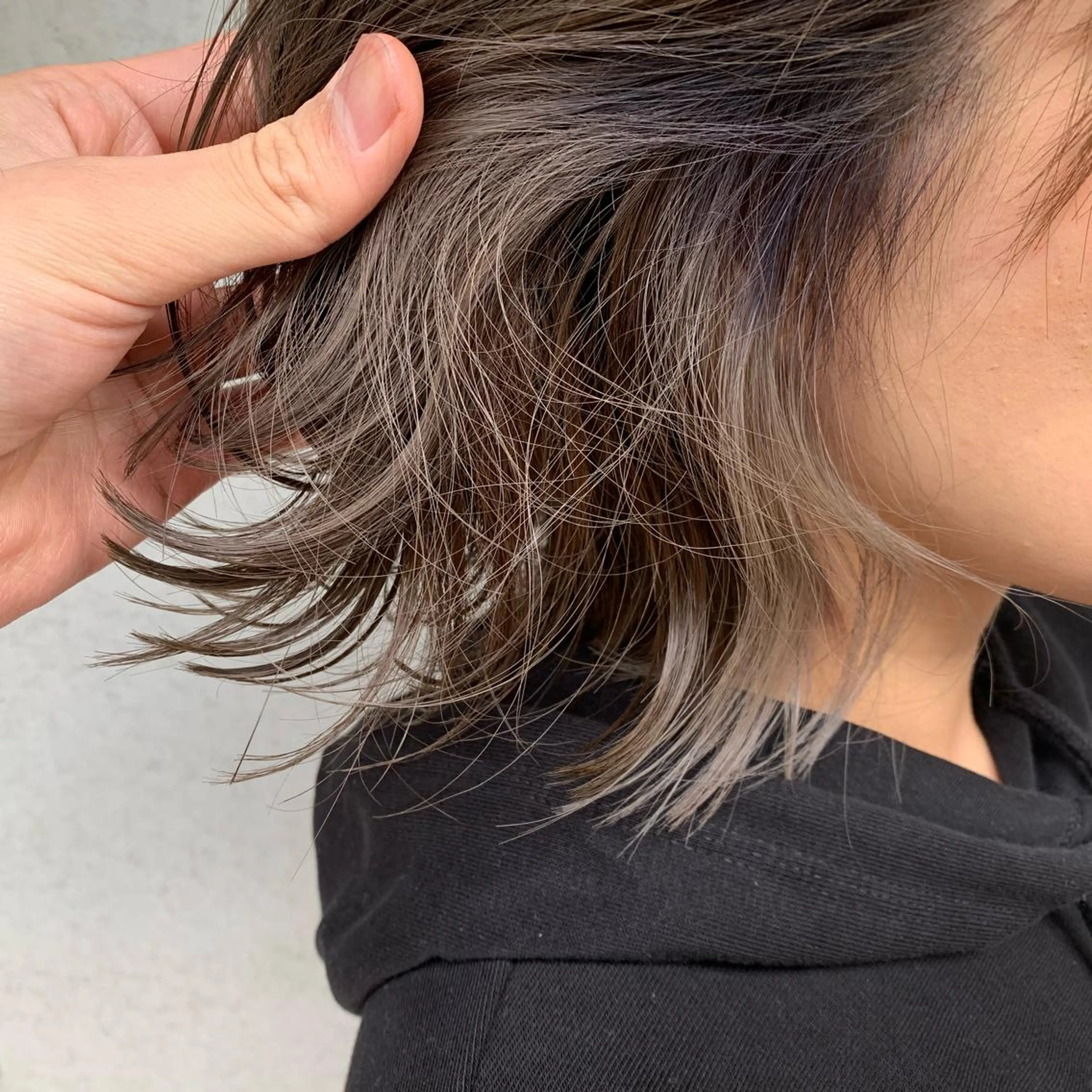 ミディアム カラー インナーカラー ViaLa Hair 🌈すずきたくむ✂︎のヘアスタイル