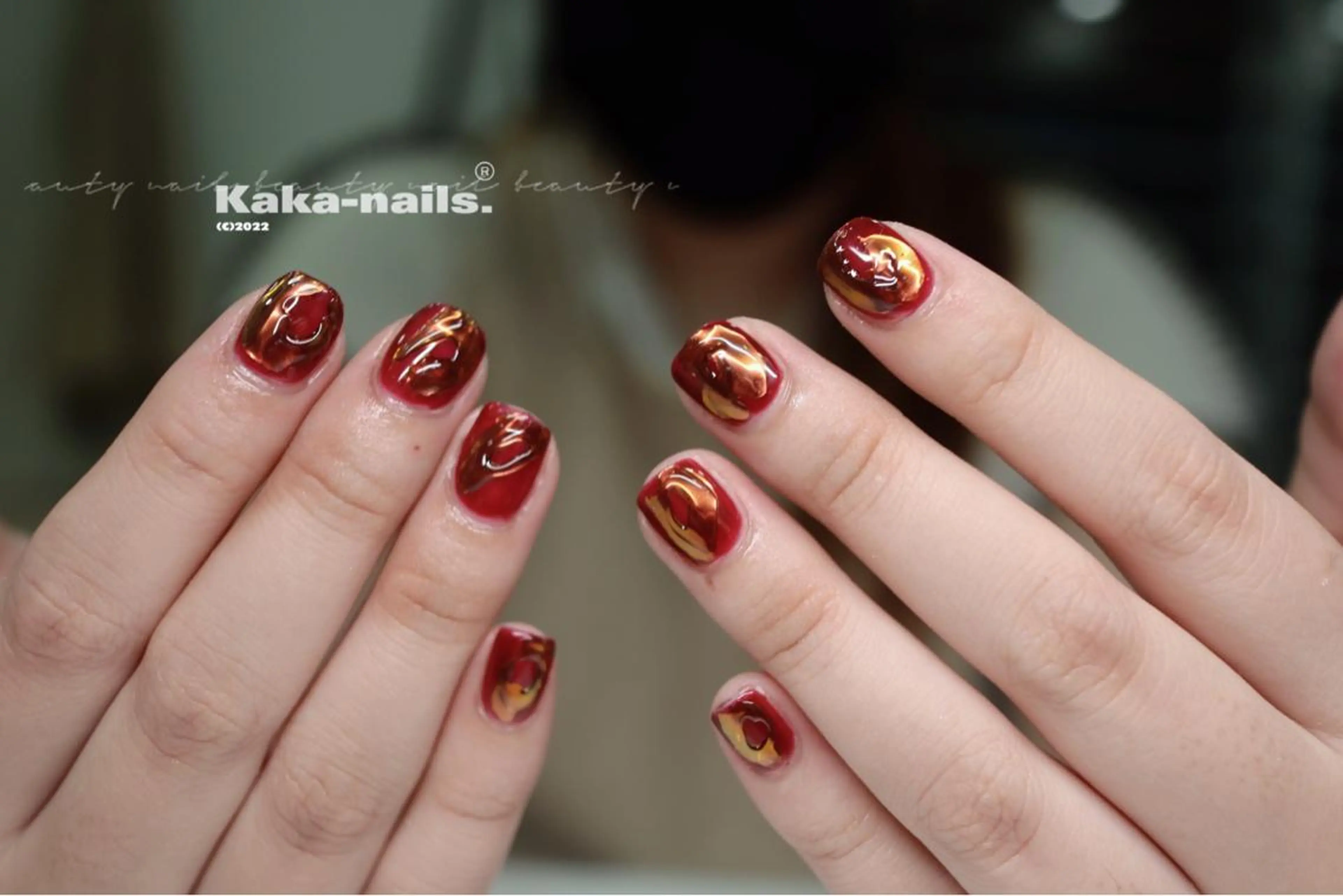 ショート Kaka Nailsのネイルデザイン