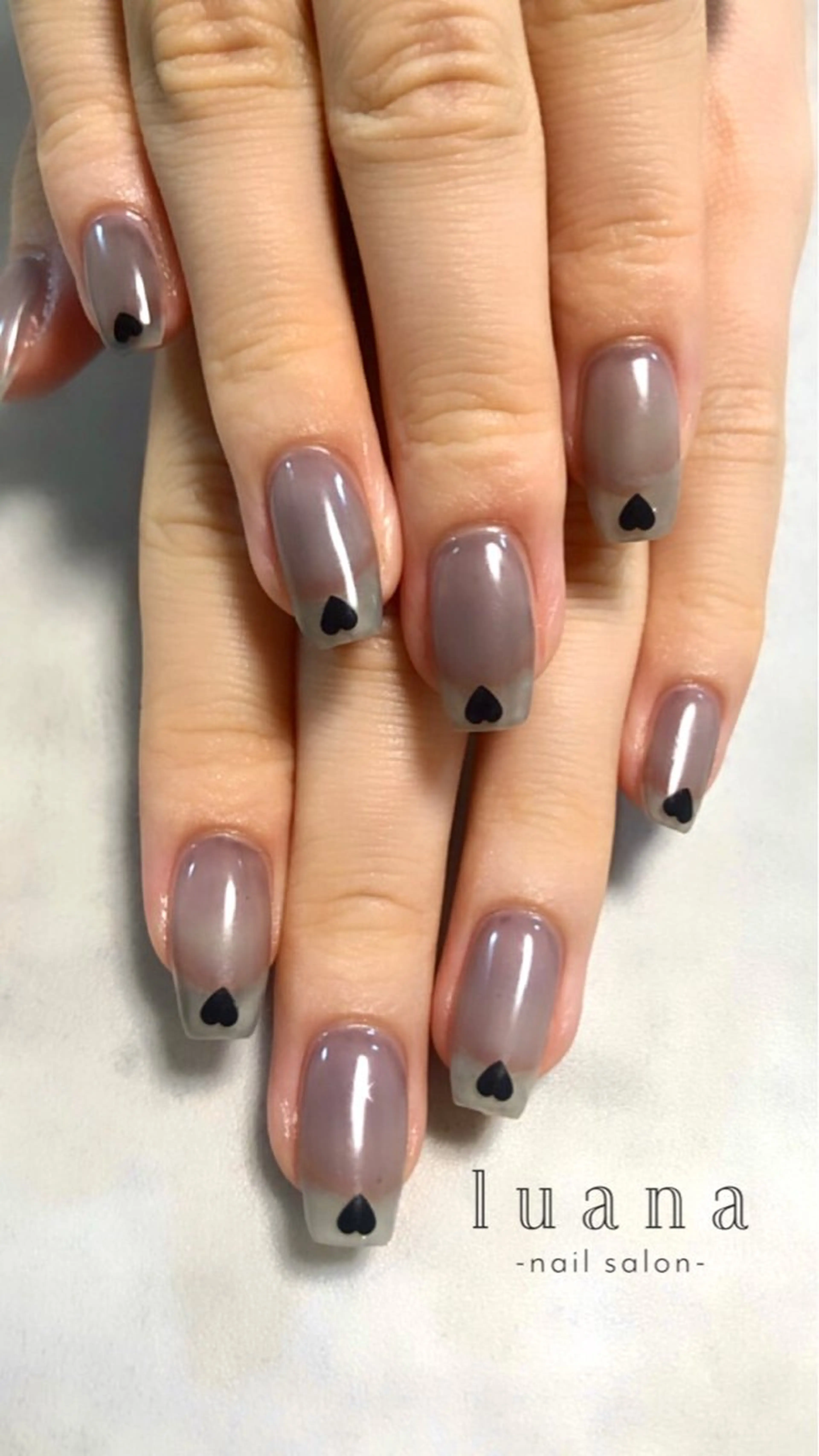 ネイル ハート luana ネイルサロンのネイルデザイン