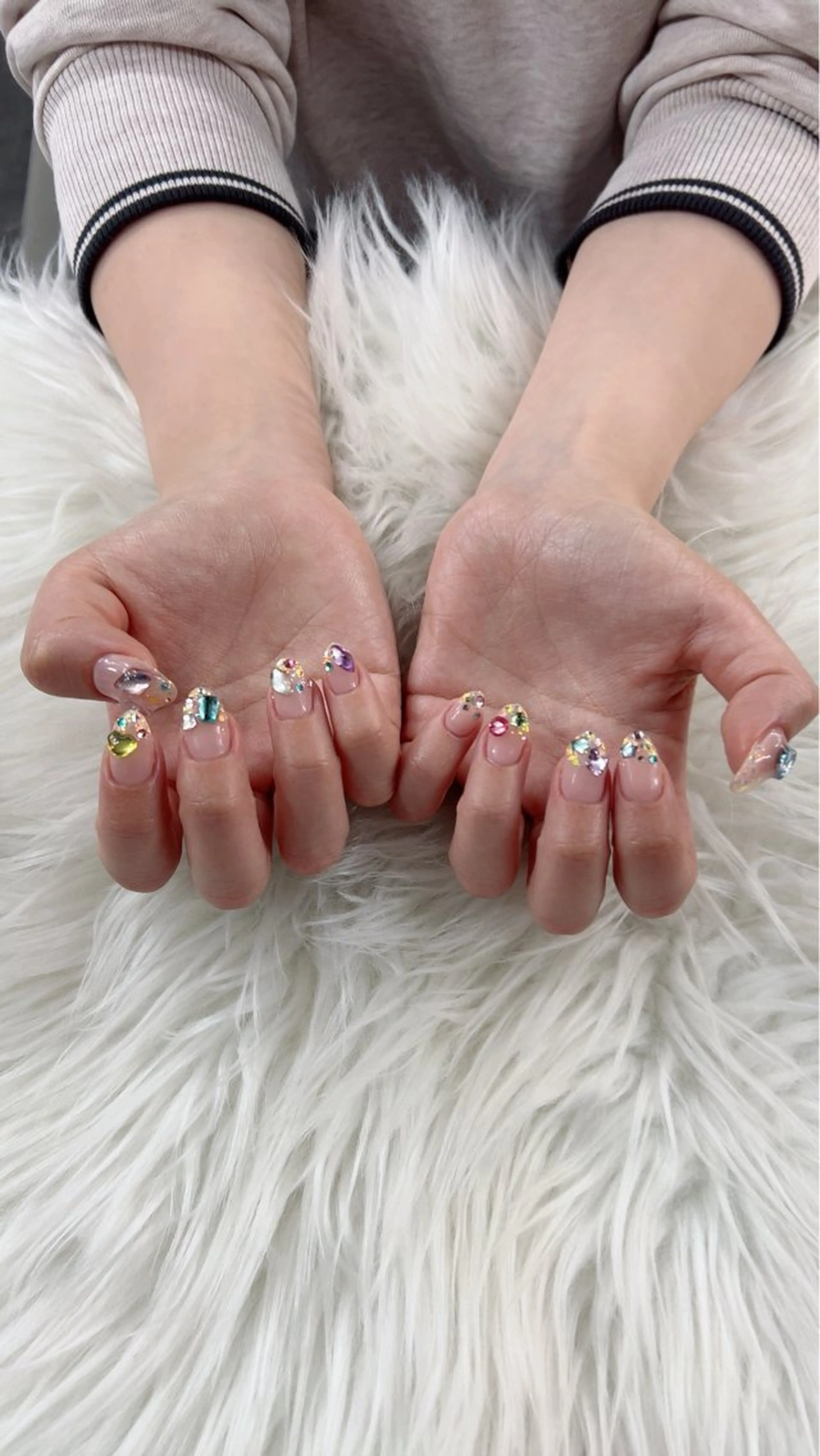 ジェルネイル付け放題の写真