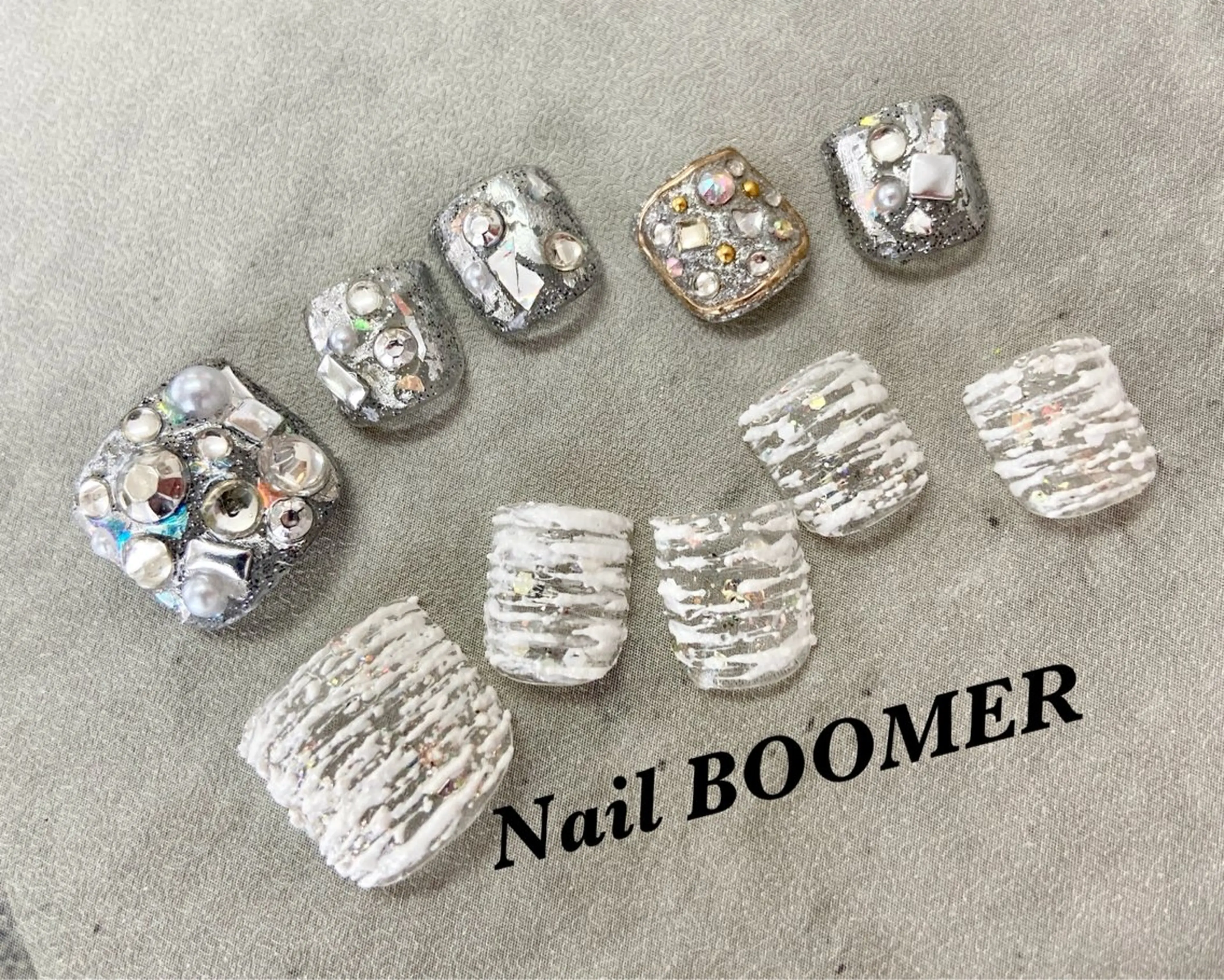 オフ有り💅フット定額デザインor持ち込みデザインの写真