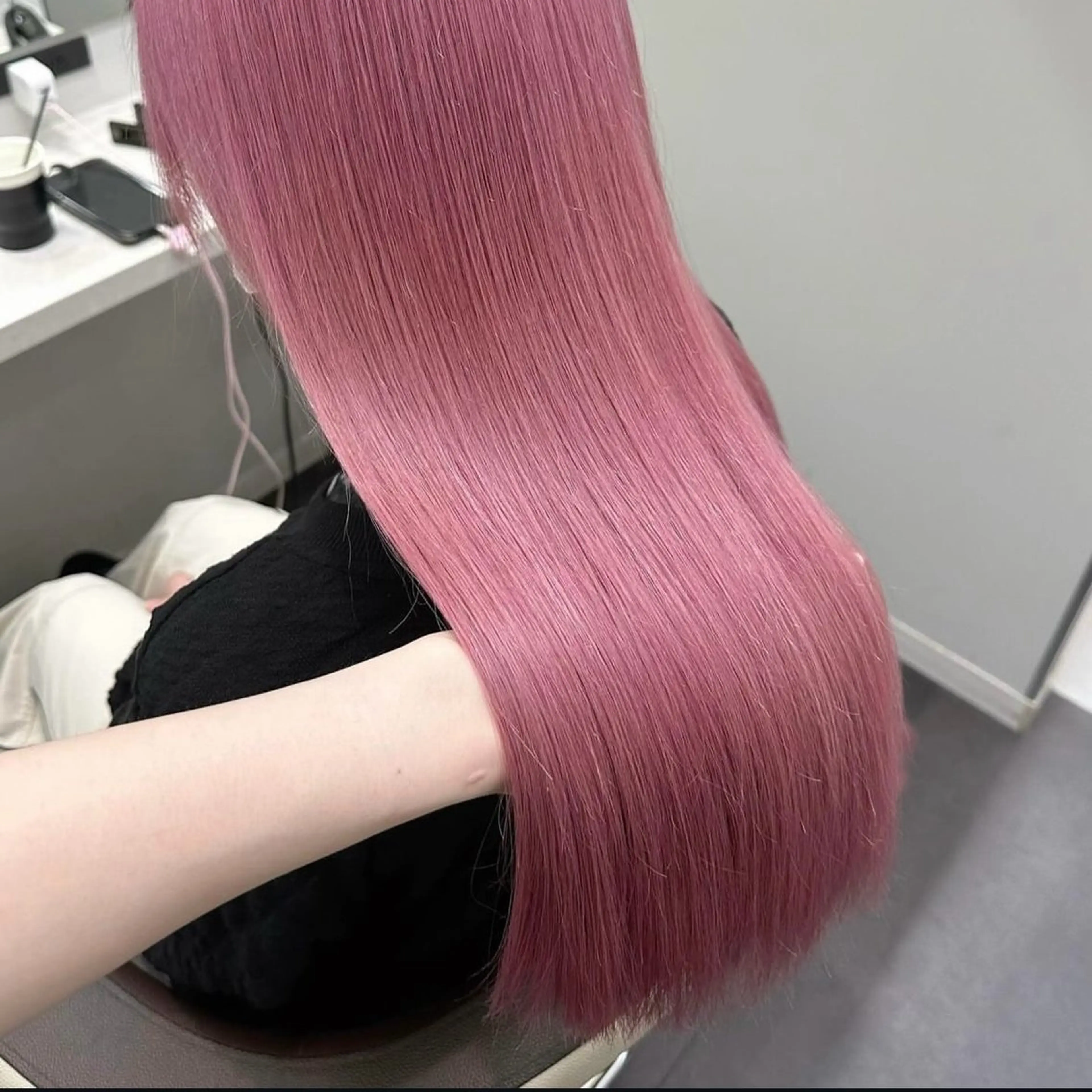 ロング カラー ヘアアレンジ メンズ メンズブリーチ メンズ韓国風 ベージュカラー ブリーチ ケアブリーチ ヘアカラー トリートメント 🌟🍒ハイトーン 韓国ヘア/ユウミのヘアスタイル