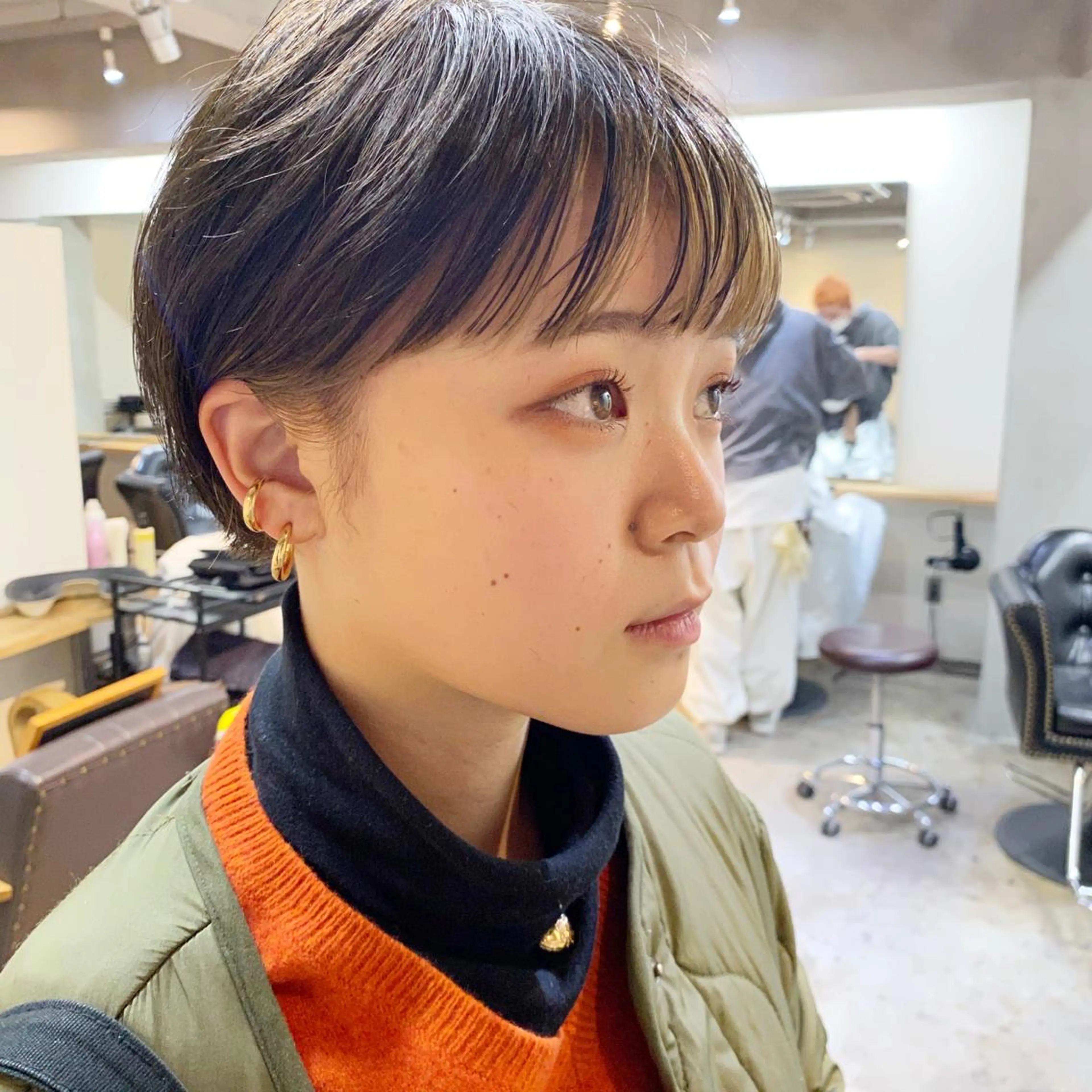 ショート カラー カット ヘアカラー トリートメント 下北沢 soiのヘアスタイル