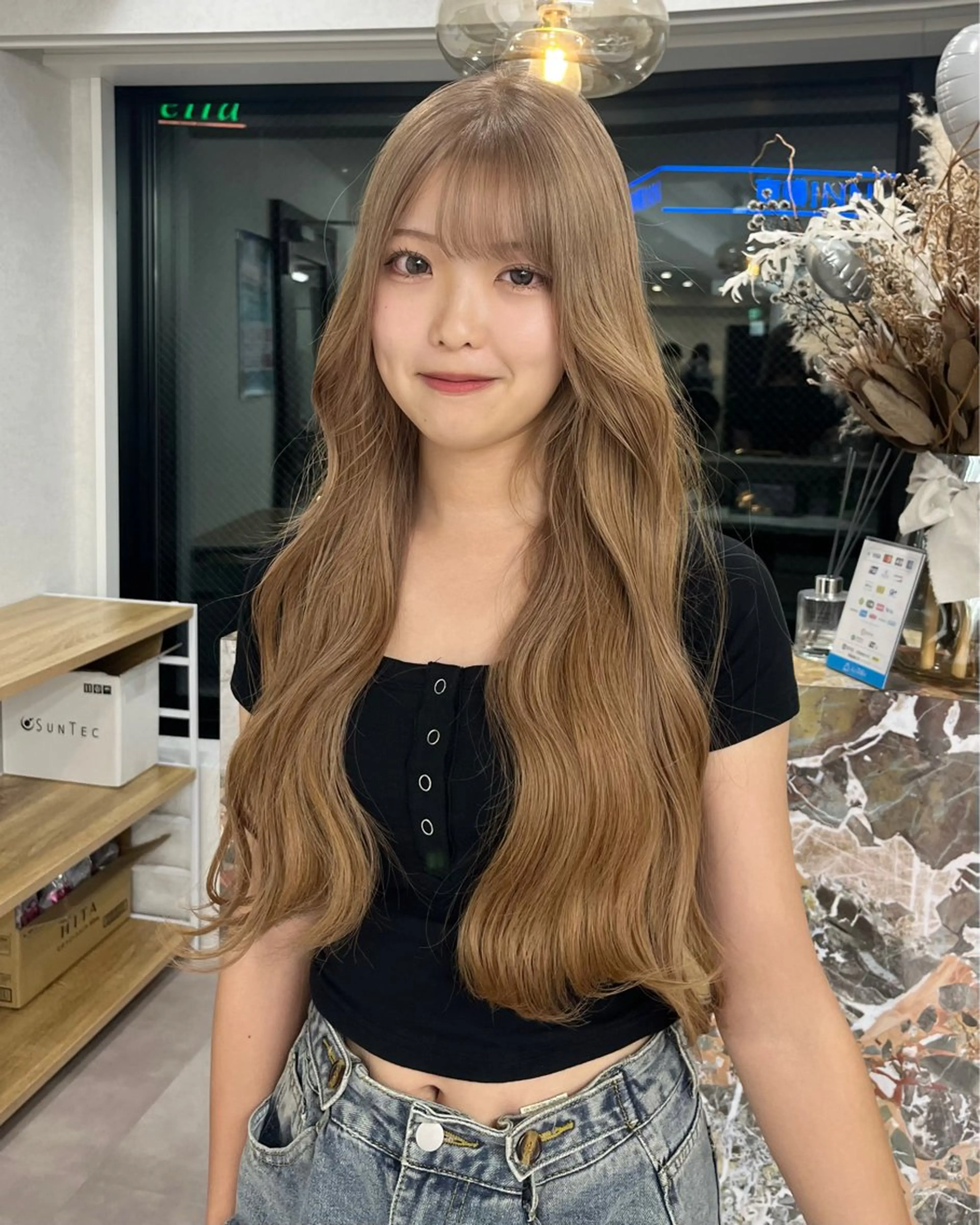 カラー ヘアカラー EIGHTyokosuka所属・ハイトーン 🦋🎶LENのヘアスタイル