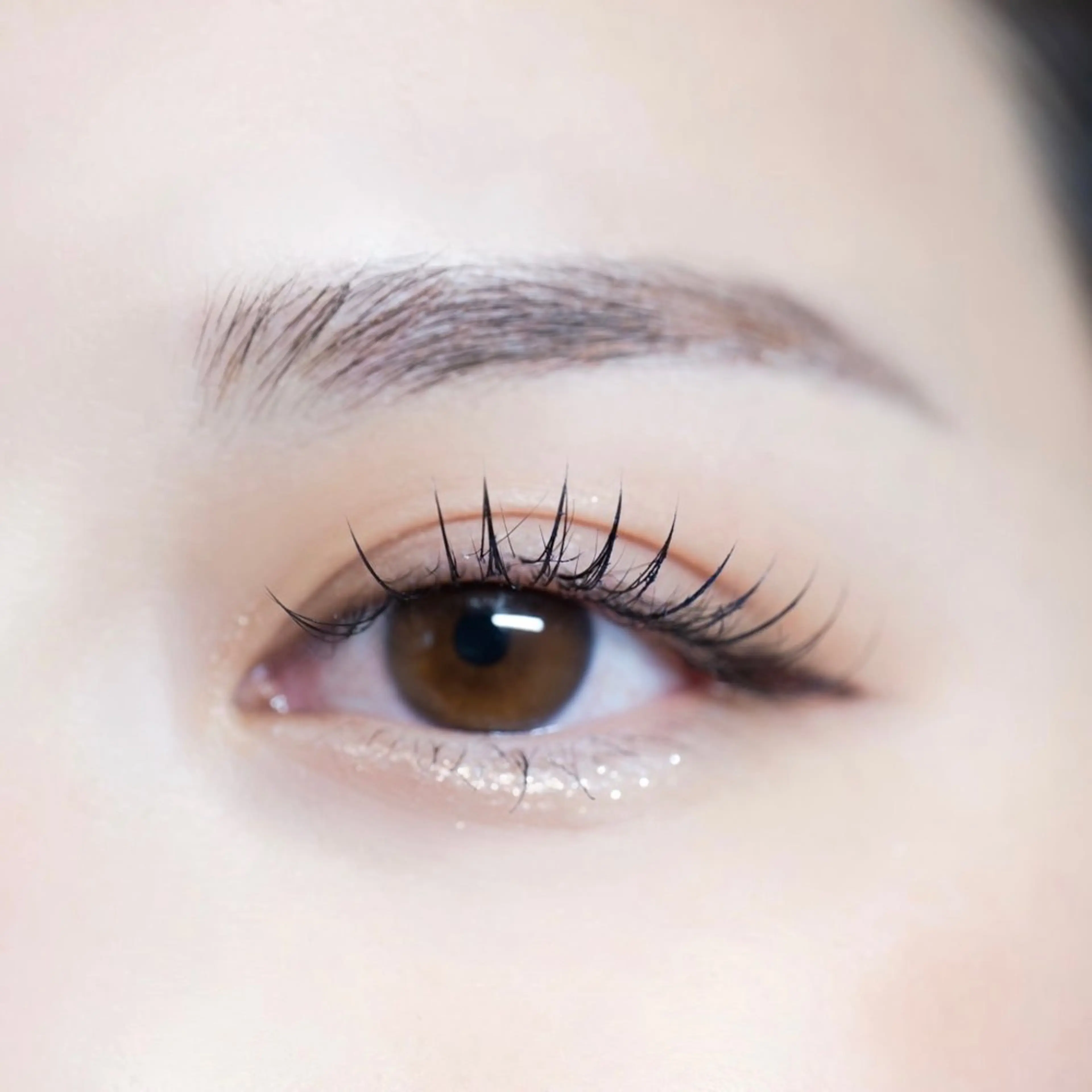 ナチュラルマツエク 80本 自まつげが伸びたような自然なマツエクに