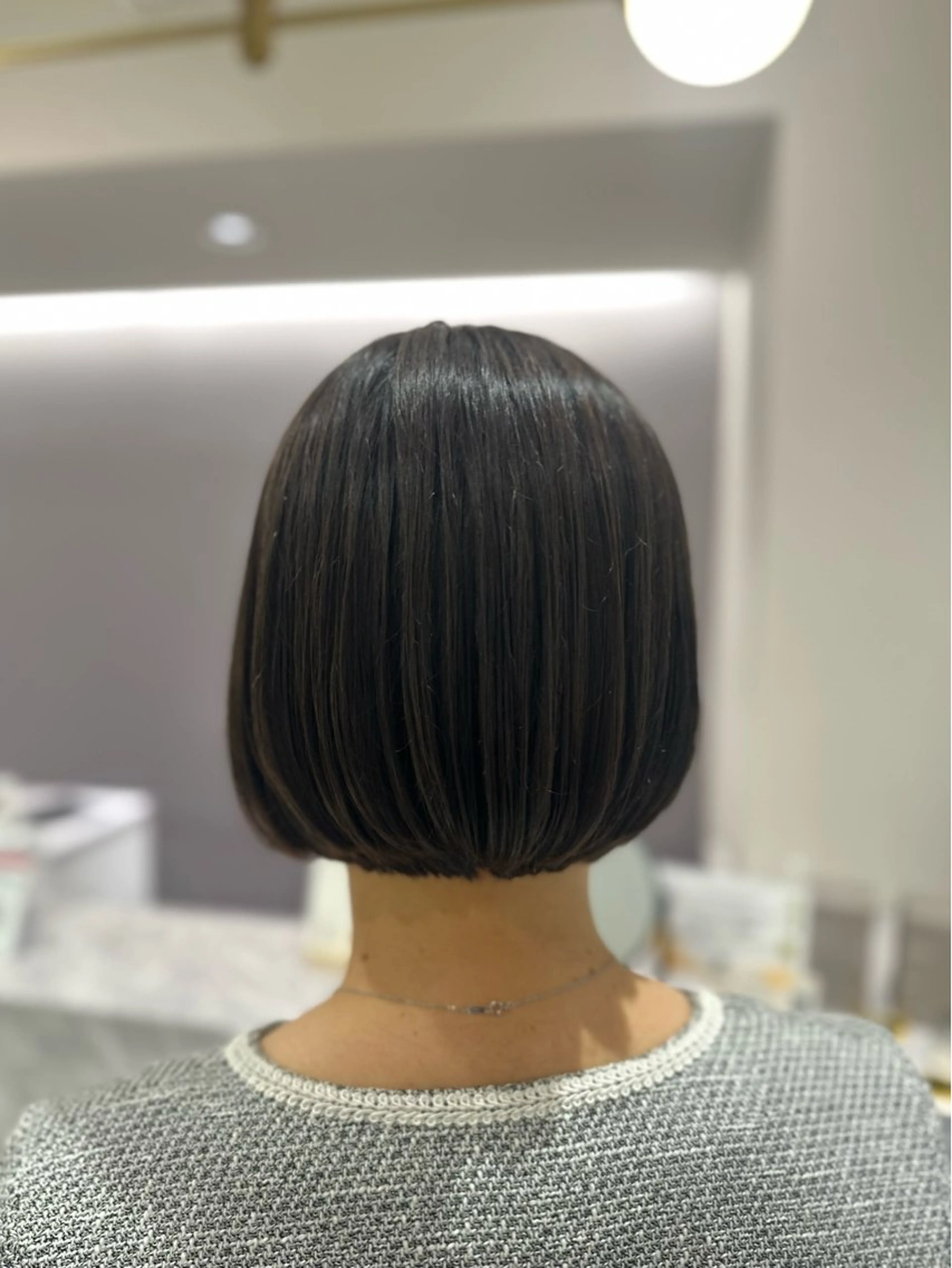 ショート カット トリートメント 韓国レイヤー✨ yasuko銀座のヘアスタイル