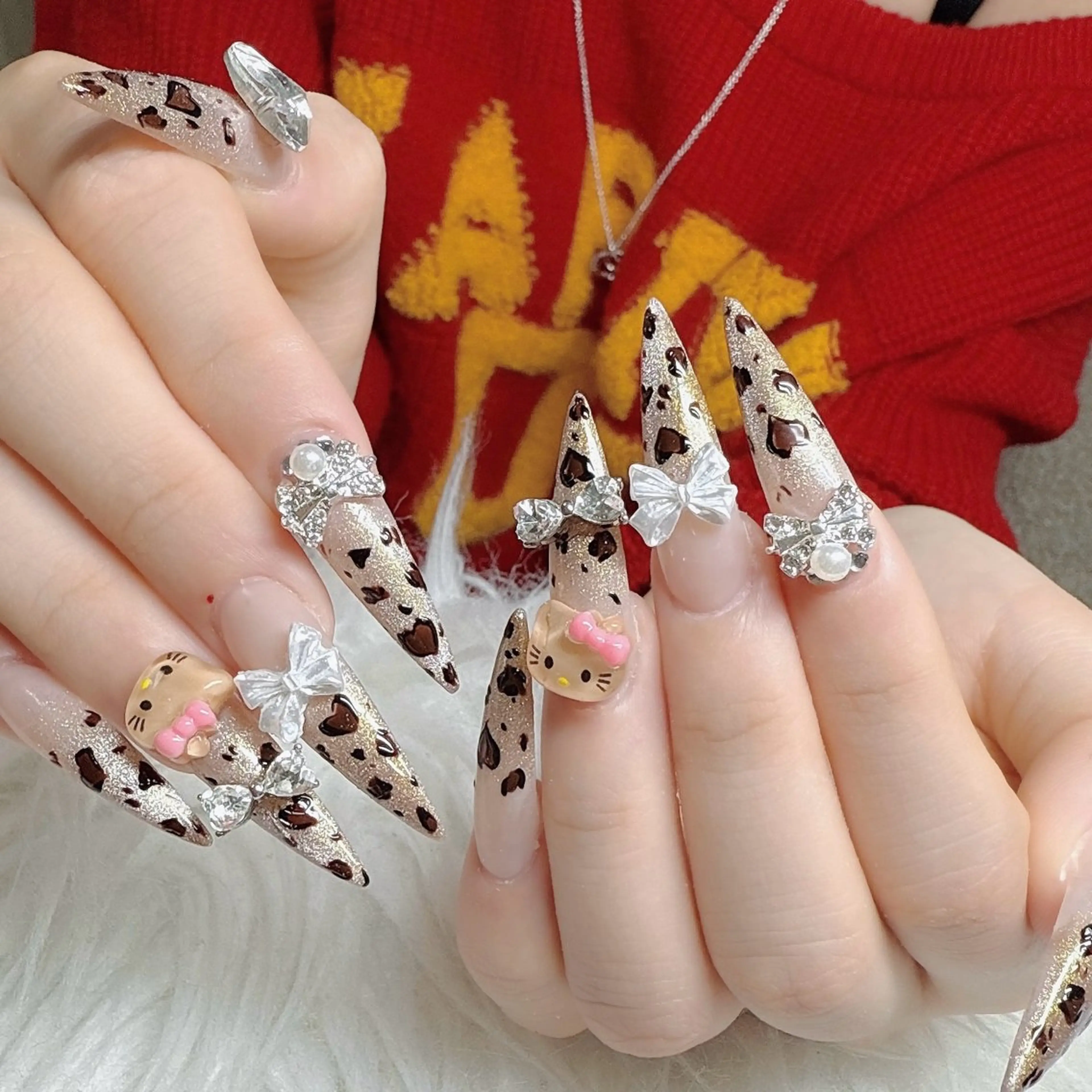 ネイル フットネイル フレンチネイル グラデーション 韓国ネイル ロングネイル ハンドネイル Hani Nail Salonのネイルデザイン